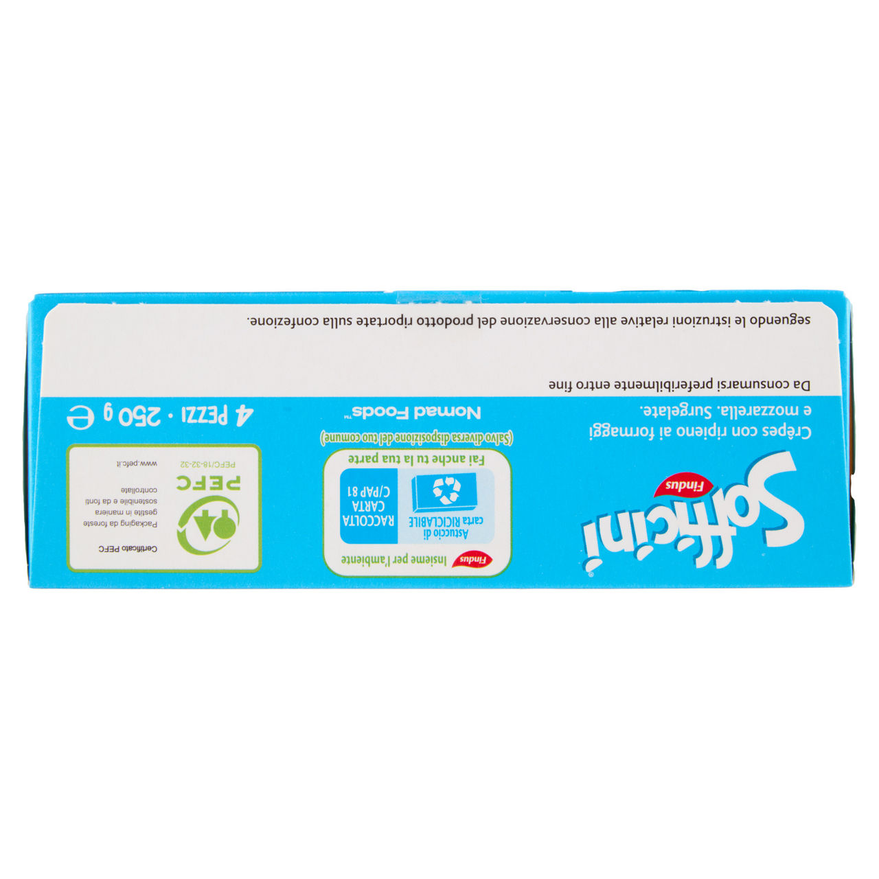 Sofficini ai formaggi con cuore di mozzarella extra filante 4 pz 250 gr - Immagine 91