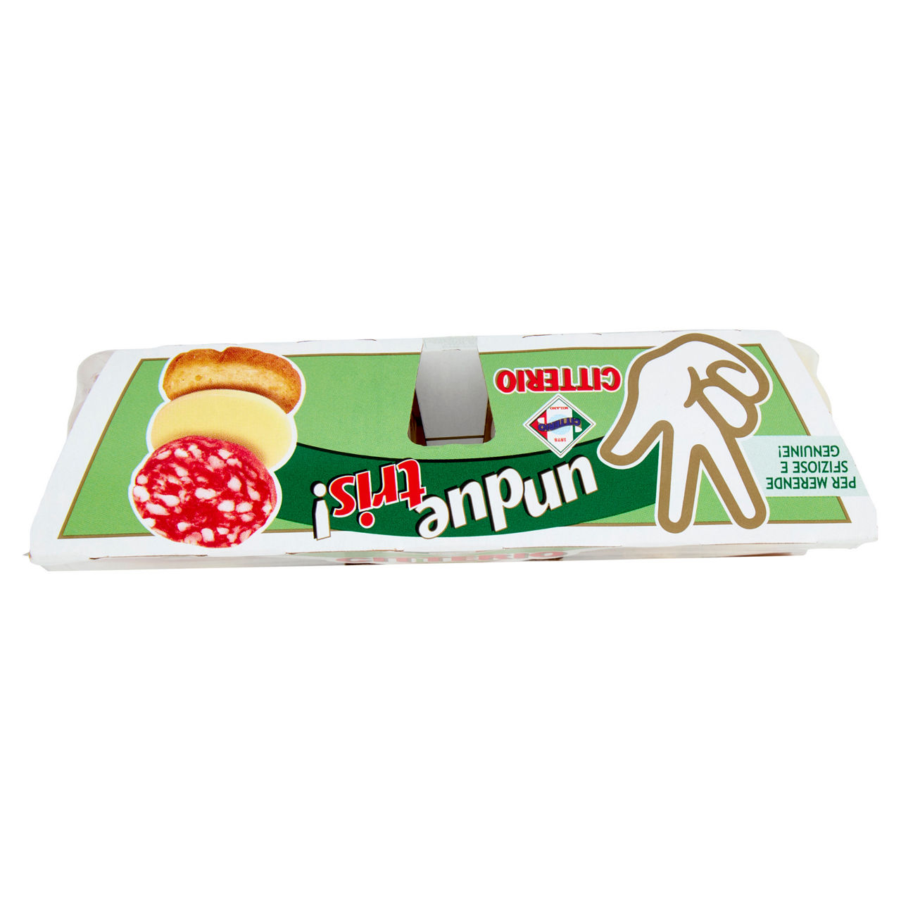 Merenda salata con salame formaggio e crostini 100 gr - Immagine 41