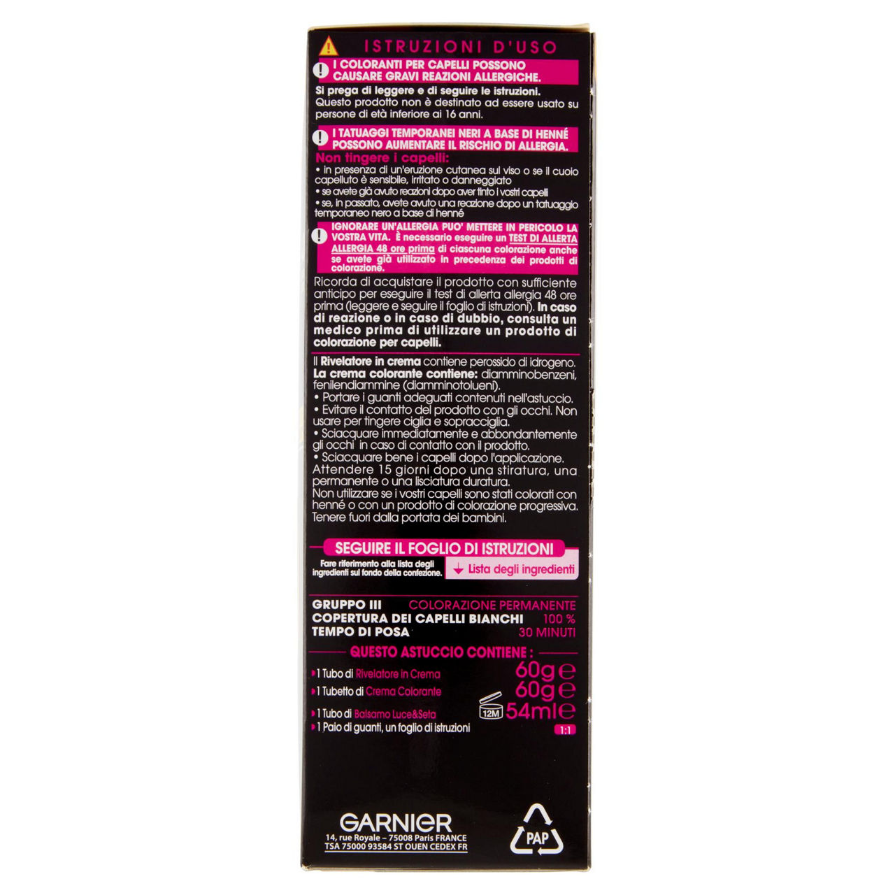 Colorazione permanente capelli 4.0 castano scuro - Immagine 31