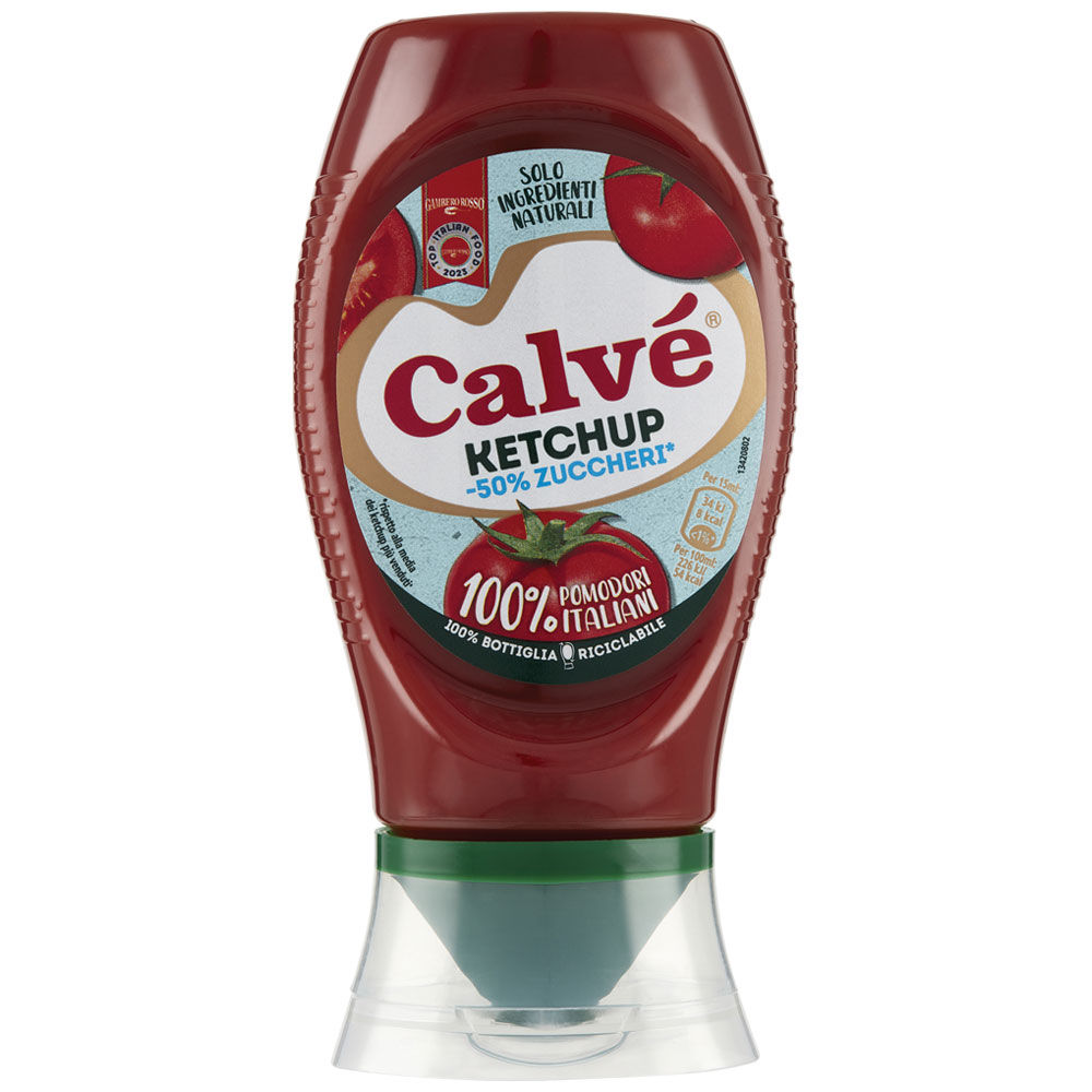 Ketchup light 100% pomodori italiani 268 gr