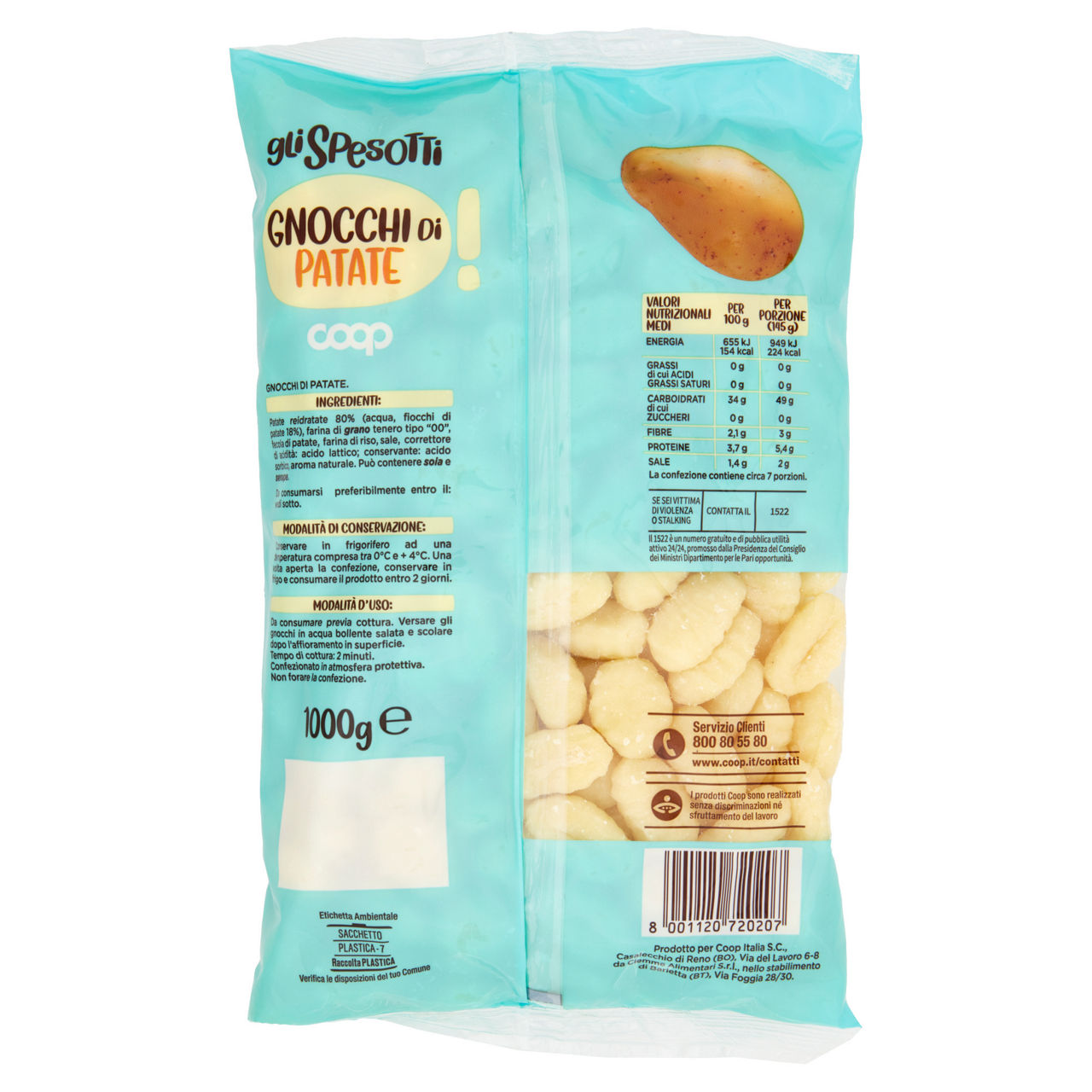 Gnocchi di patate 1 kg - Immagine 21