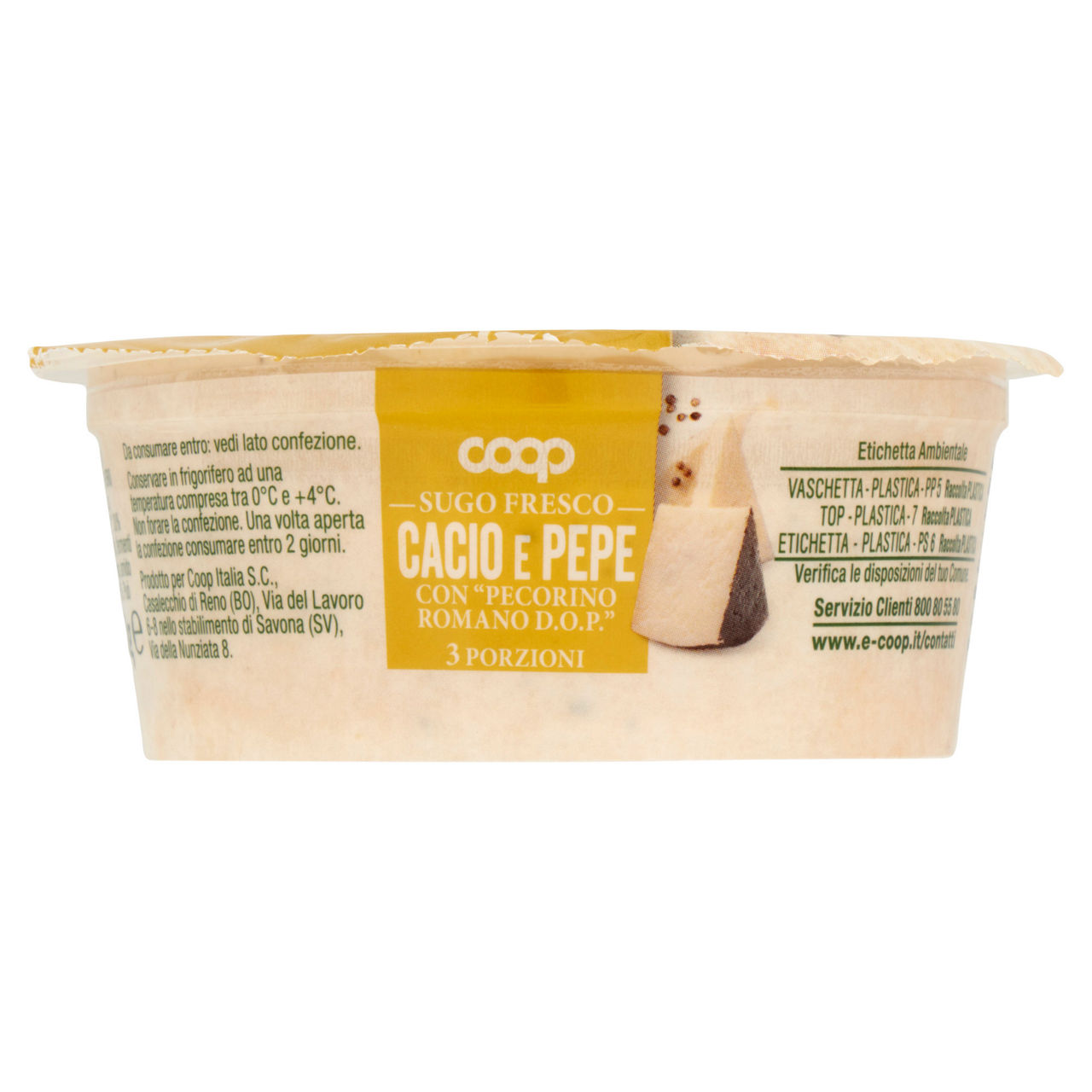 Sugo fresco cacio e pepe 140 gr - Immagine 11