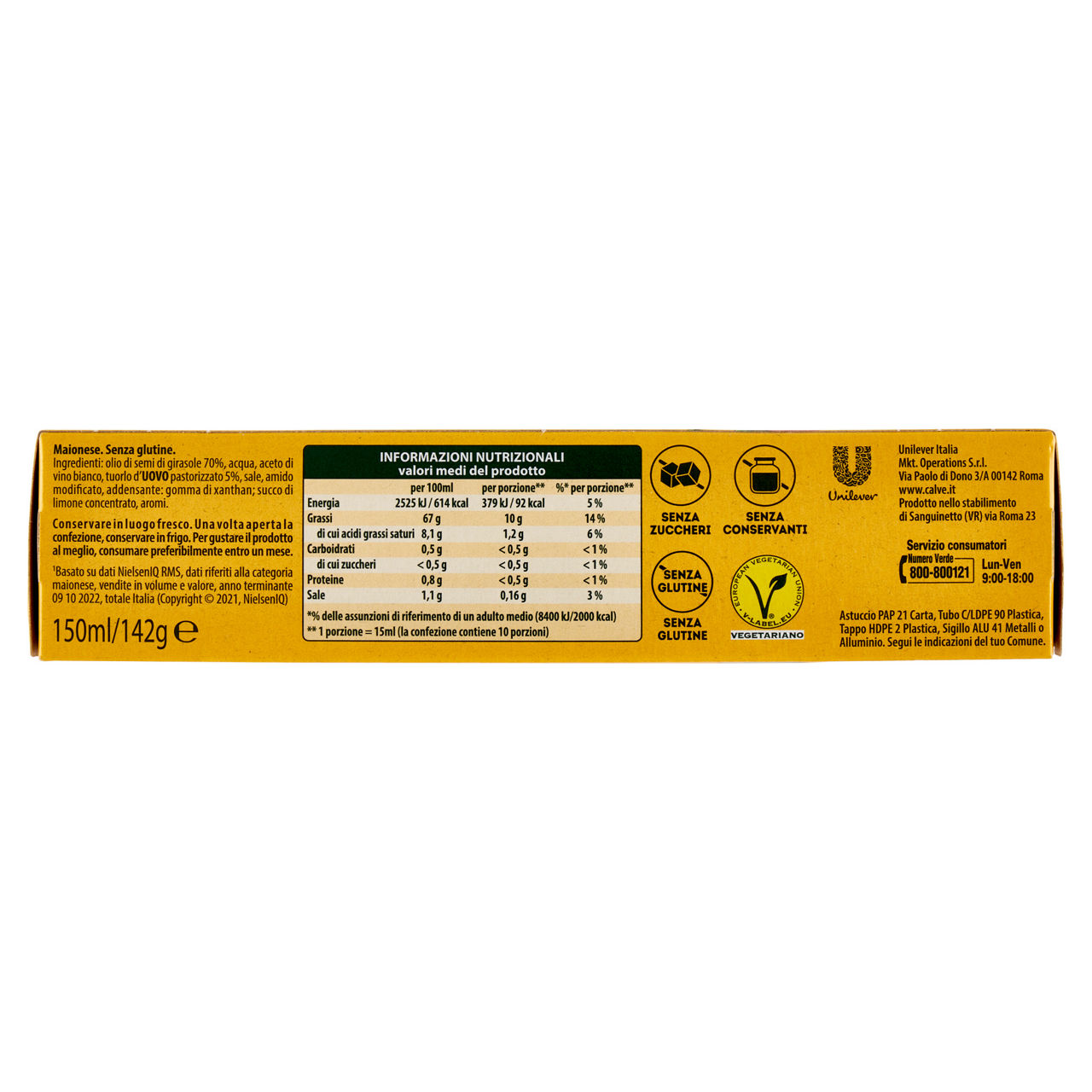 Maionese classica 142 gr - Immagine 51