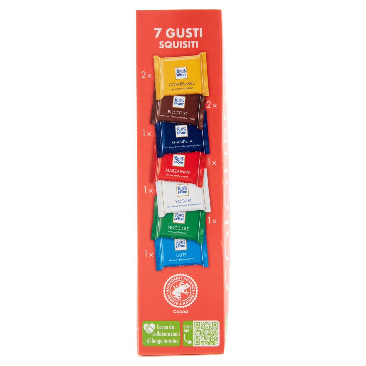 Mini tavolette di cioccolata assortiti colourful variety 9 pz - Immagine 11