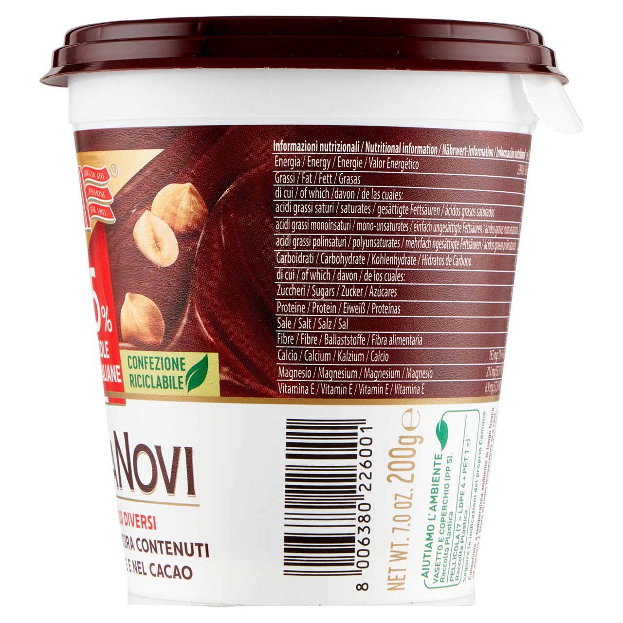 Crema spalmabile alle nocciole e al cacao 200 gr - Immagine 31
