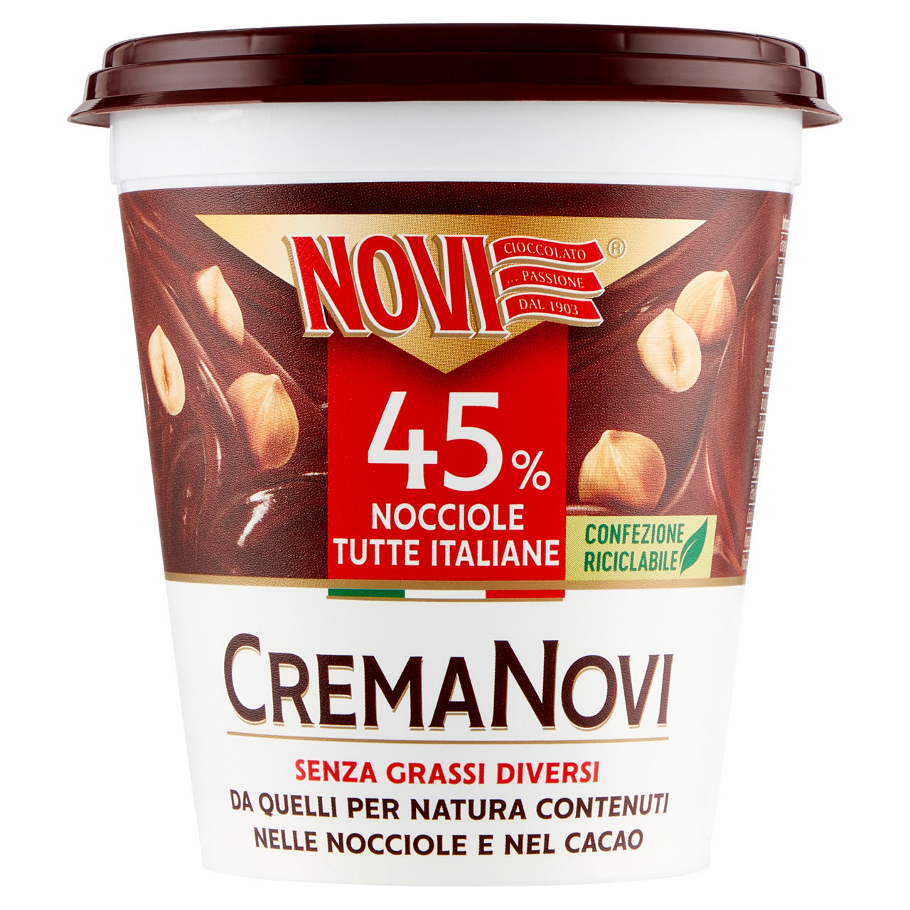 Crema spalmabile alle nocciole e al cacao 200 gr - Immagine 01