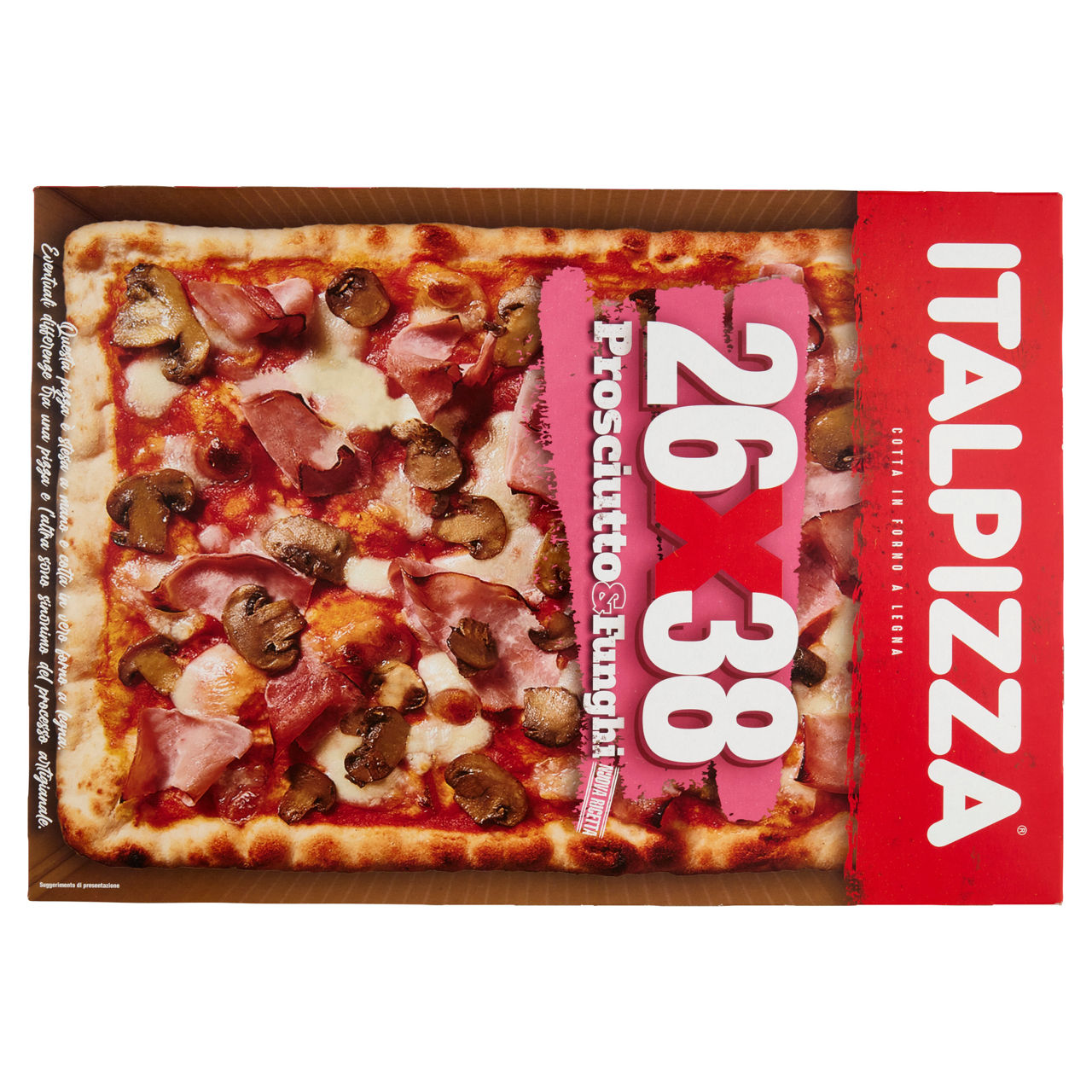 Pizza con prosciutto e funghi 570 gr - Immagine 21