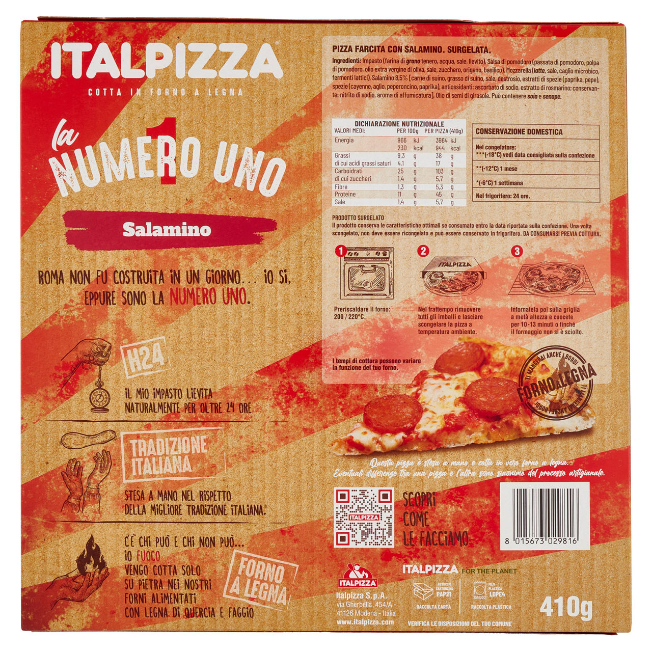 Pizza con salamino 410 gr - Immagine 21