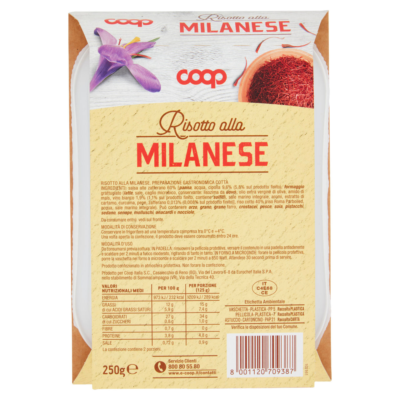 Risotto alla Milanese 250 gr - Immagine 31