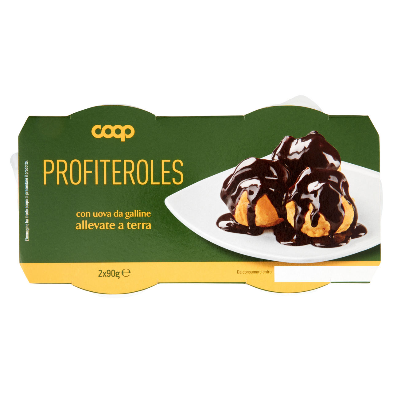 Torta Profiteroles 2 pz da 90 gr