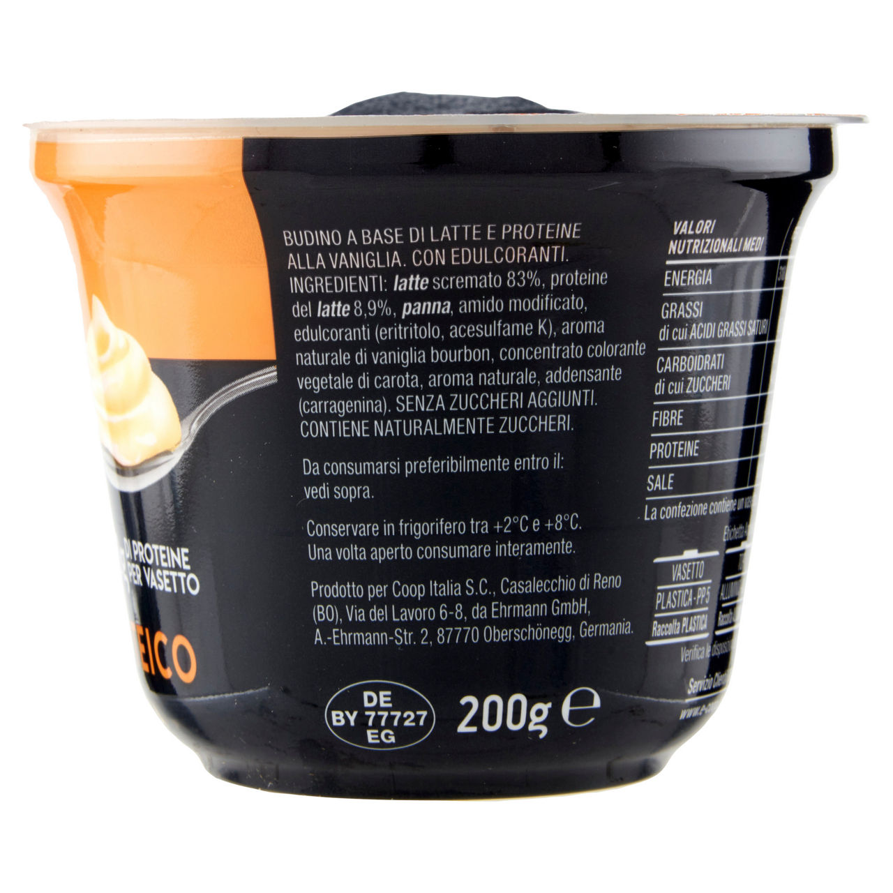 Budino proteico alla vaniglia 200 gr - Immagine 31