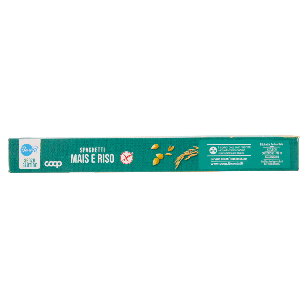 Spaghetti pasta di mais e riso senza glutine 400 gr  - Immagine 71