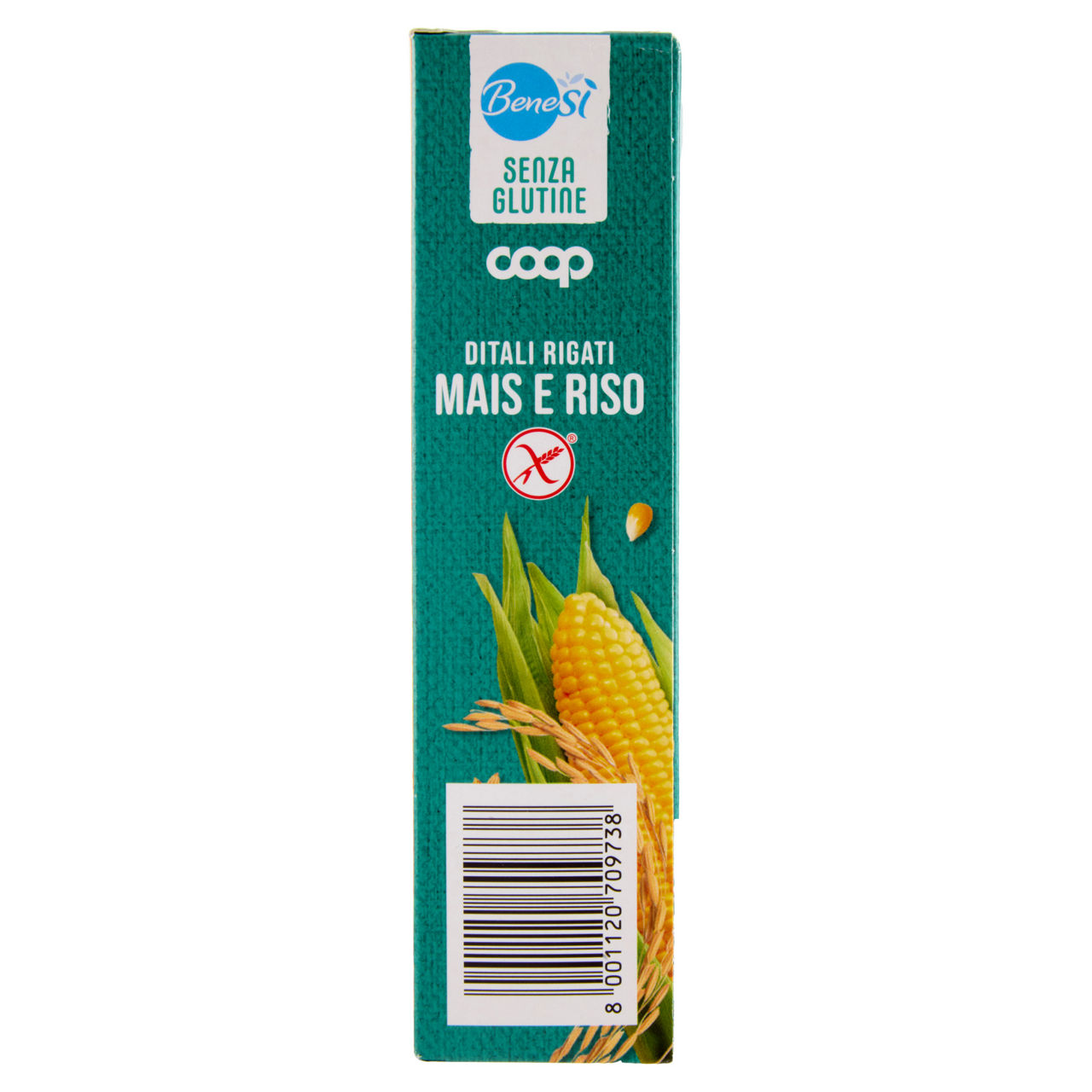 Pasta di mais e riso ditali rigati senza glutine benesi coop g400 - Immagine 51