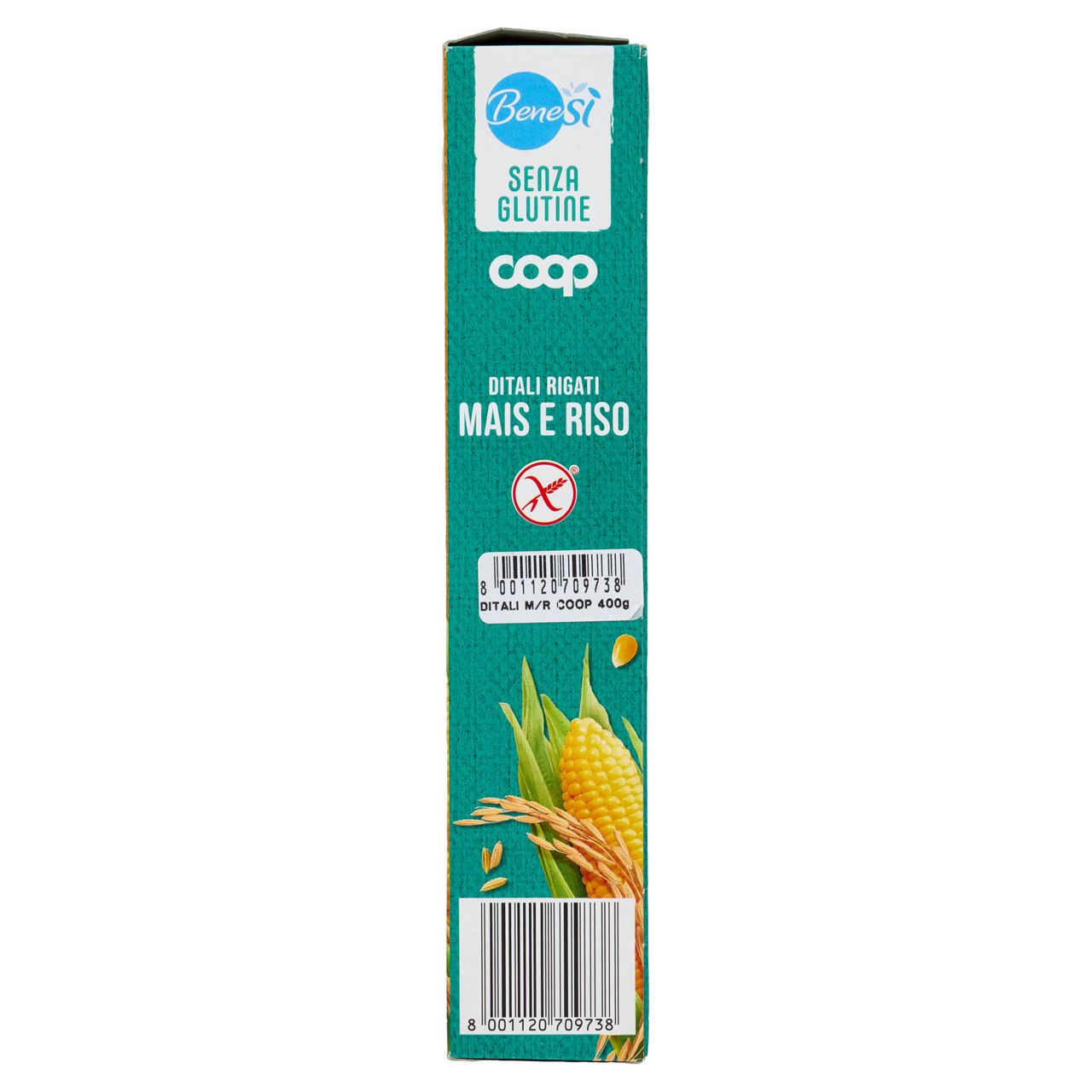 Pasta di mais e riso ditali rigati senza glutine benesi coop g400 - Immagine 111