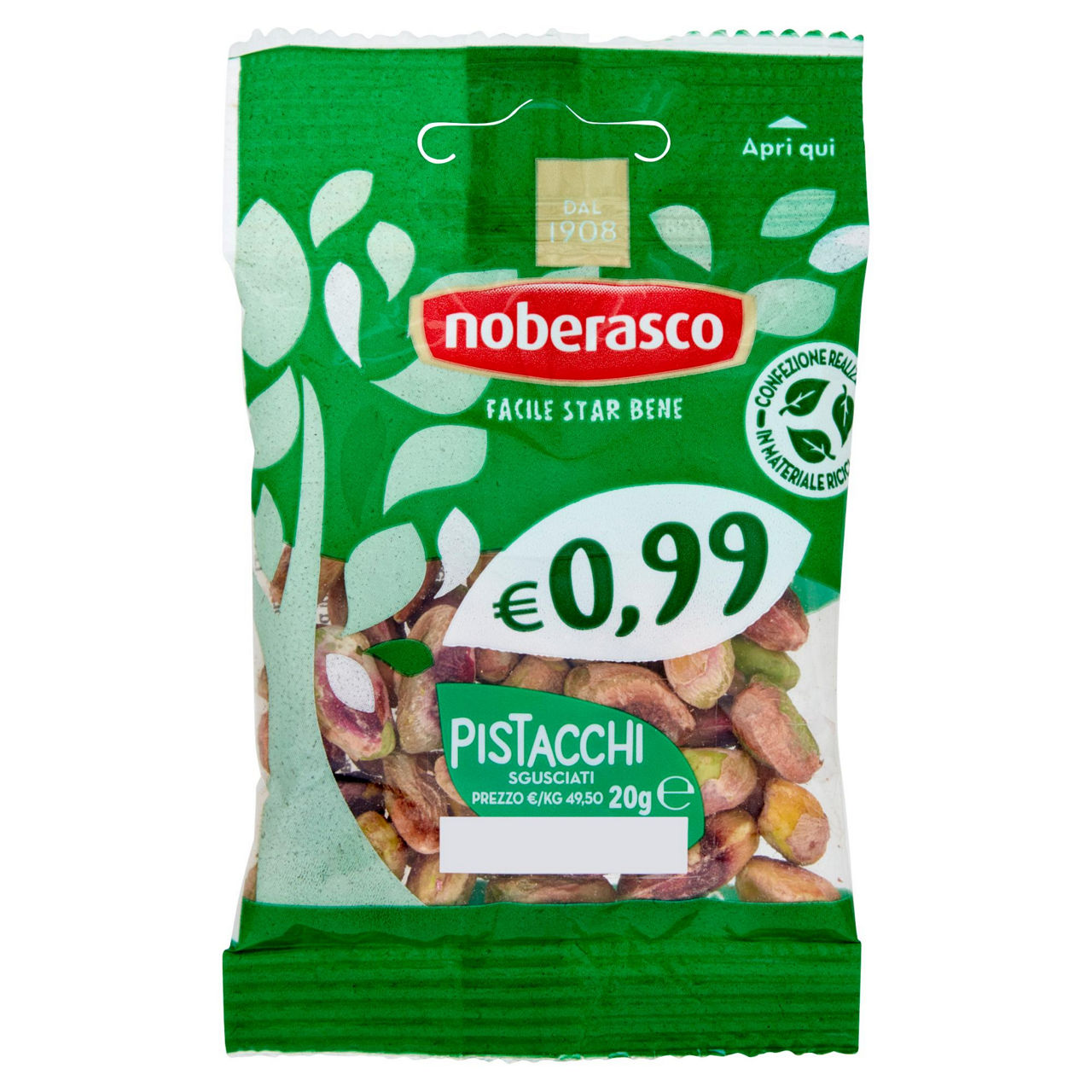 Pistacchi sgusciati 20 gr - Immagine 01