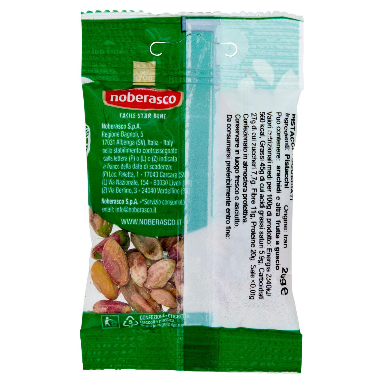 Pistacchi sgusciati 20 gr - Immagine 21