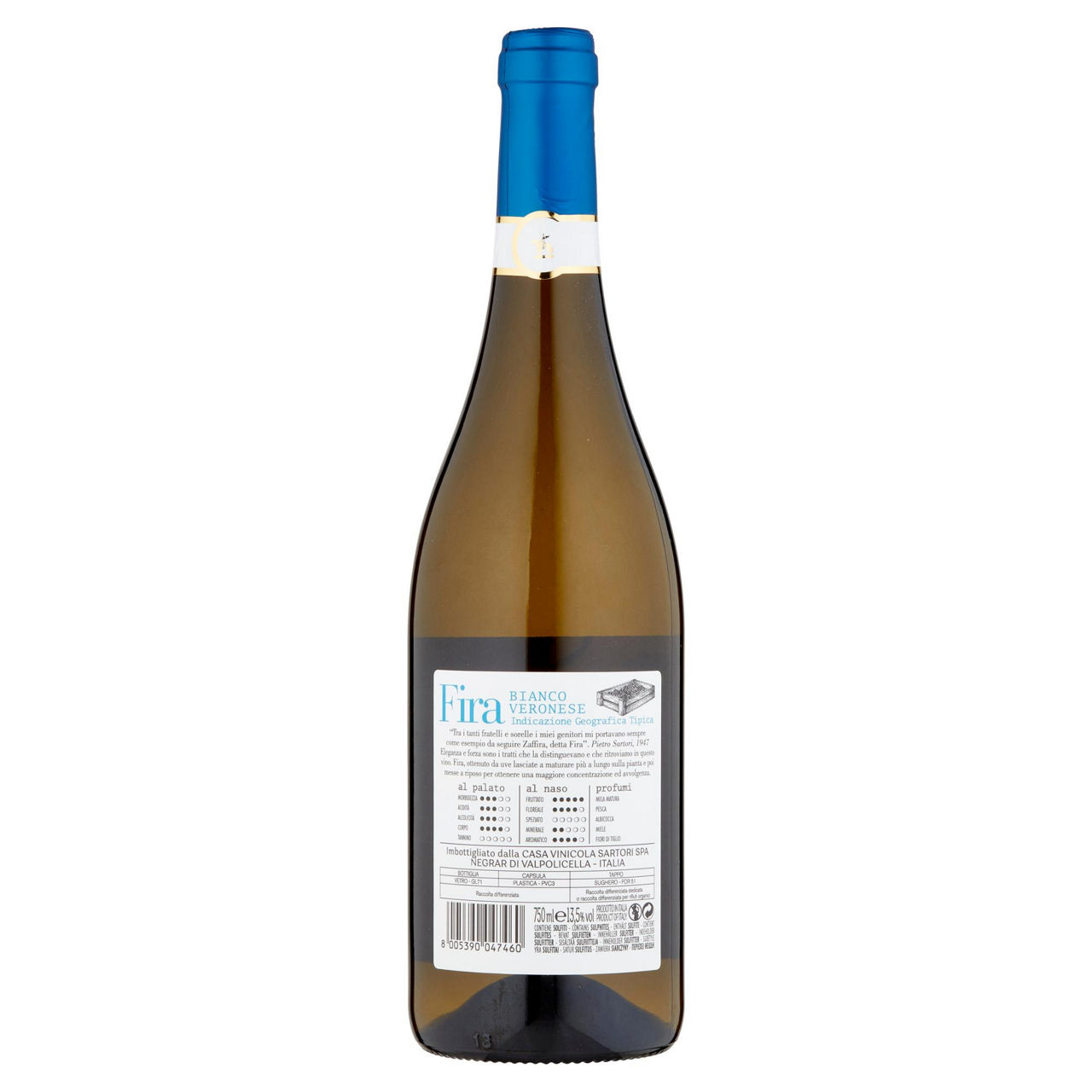 Vino bianco Fira Bianco Veronese IGT 750 ml - Immagine 21