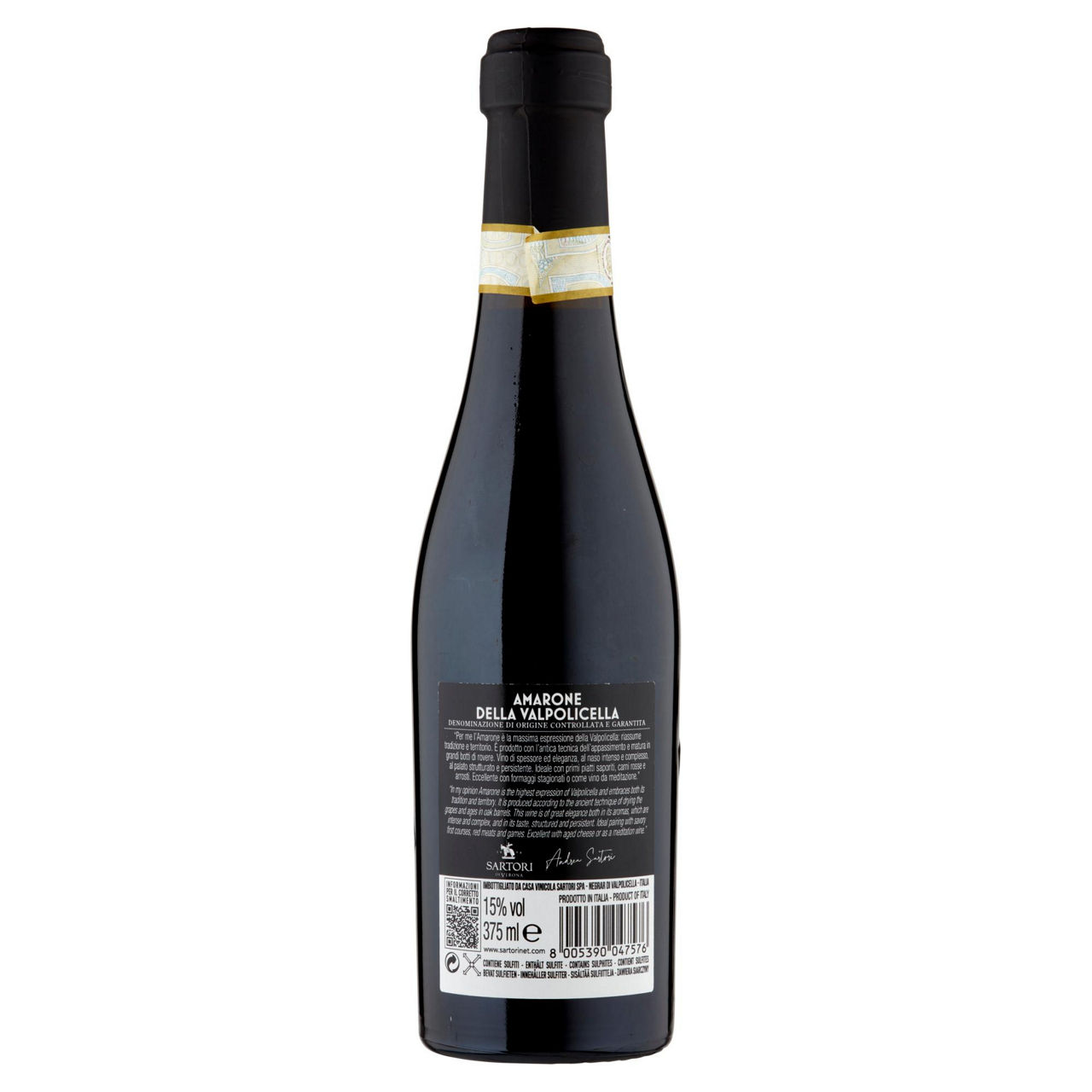 Vino rosso Amarone Valpolicella DOCG 375 ml - Immagine 21