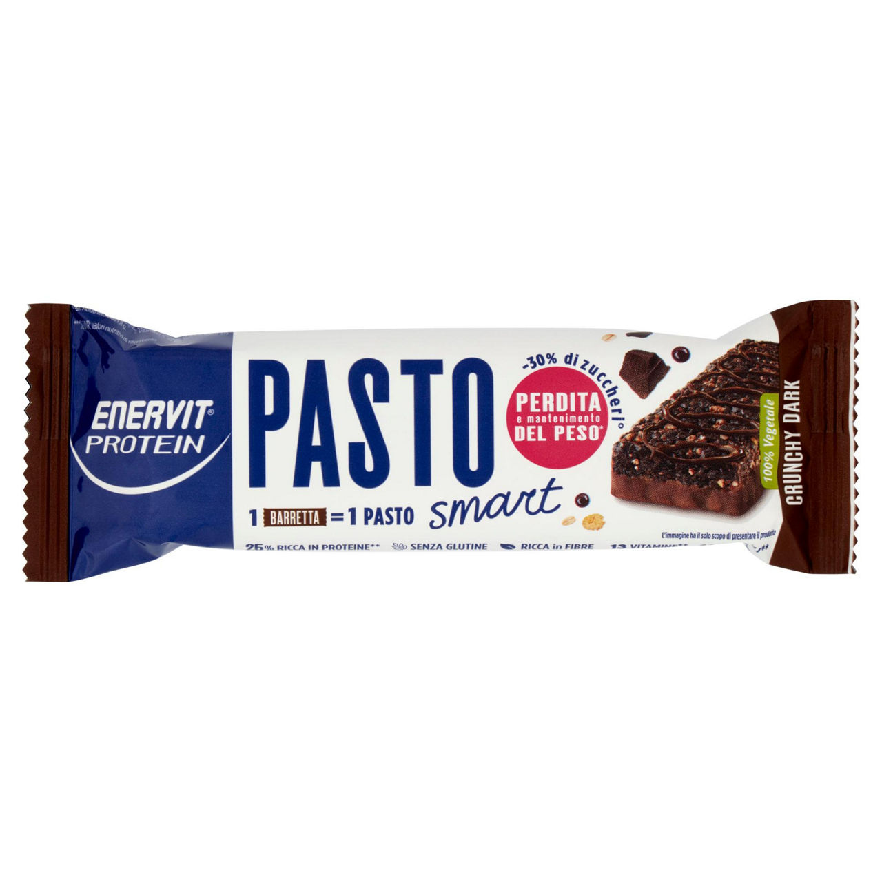 Barretta con vitamine e minerali cioccolato fondente 55 gr - Immagine 01