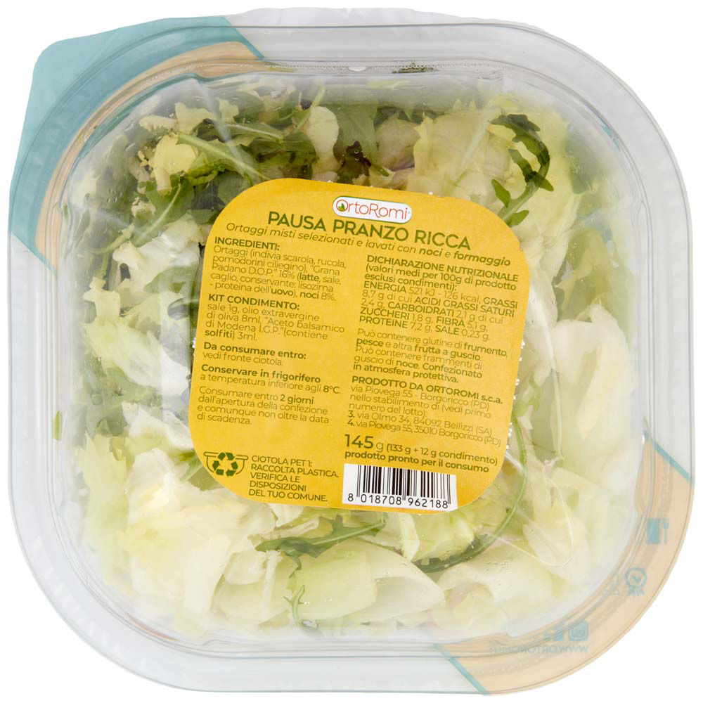 Insalata ricca con noci e formaggio 140 gr - Immagine 21