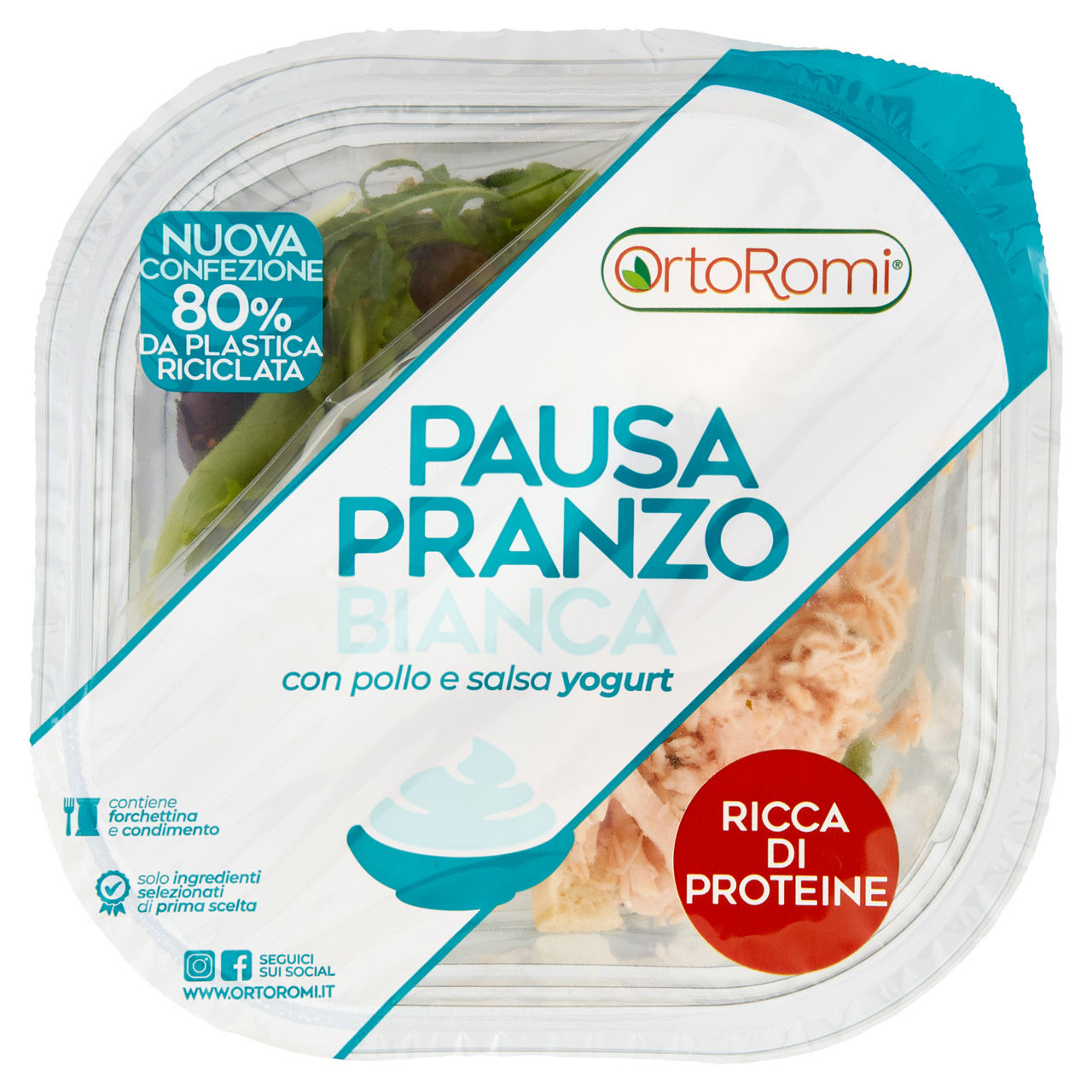 Insalata pausa pranzo bianca 135 gr