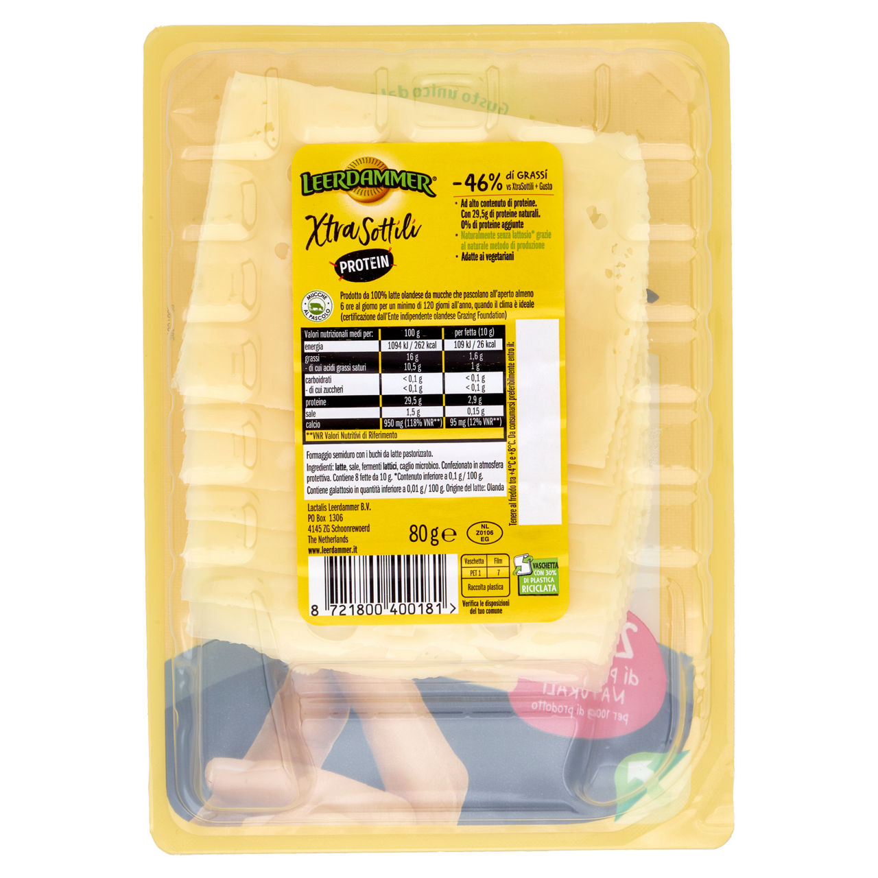 Leerdammer a fette extra sottili 80 gr - 2