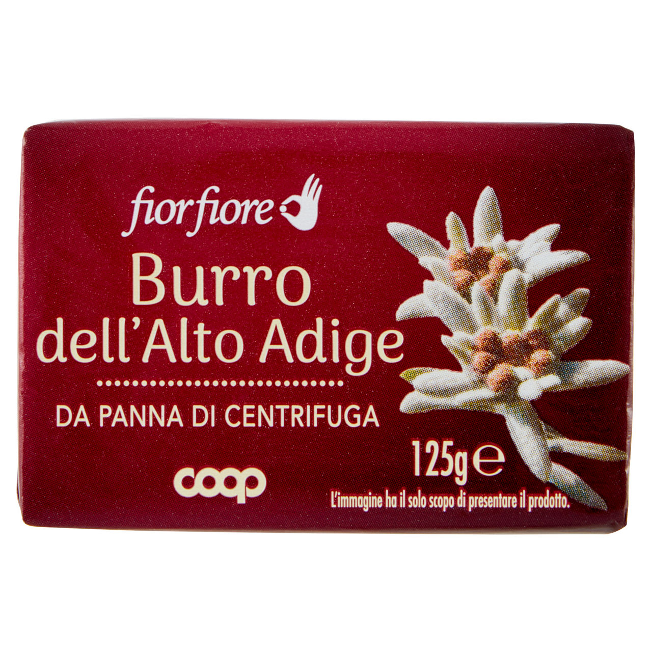 Burro dell'Alto Adige da panna di centrifuga 125 gr - Immagine 01