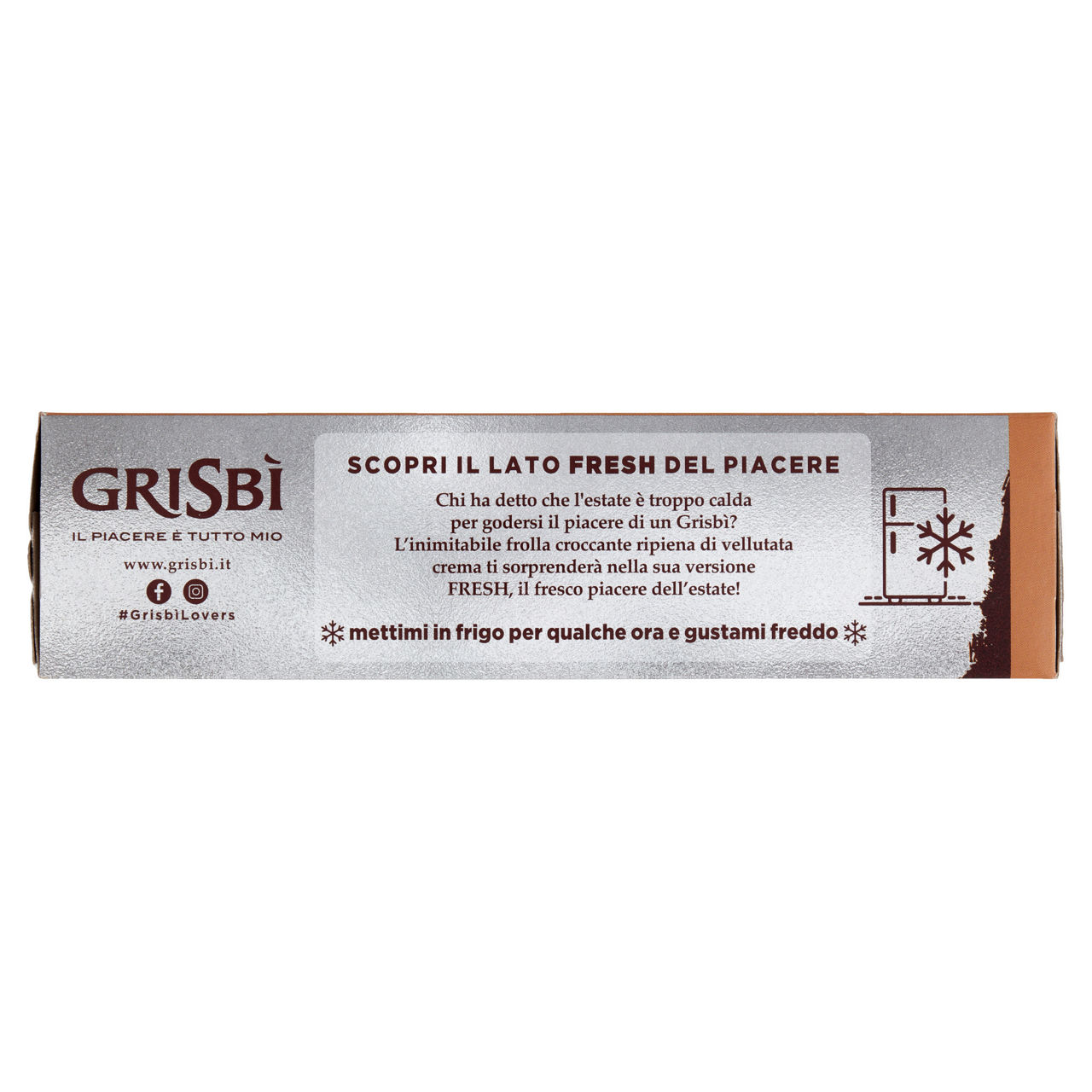 Biscotti Grisbì ripieni di crema alla nocciola 135 gr - Immagine 81