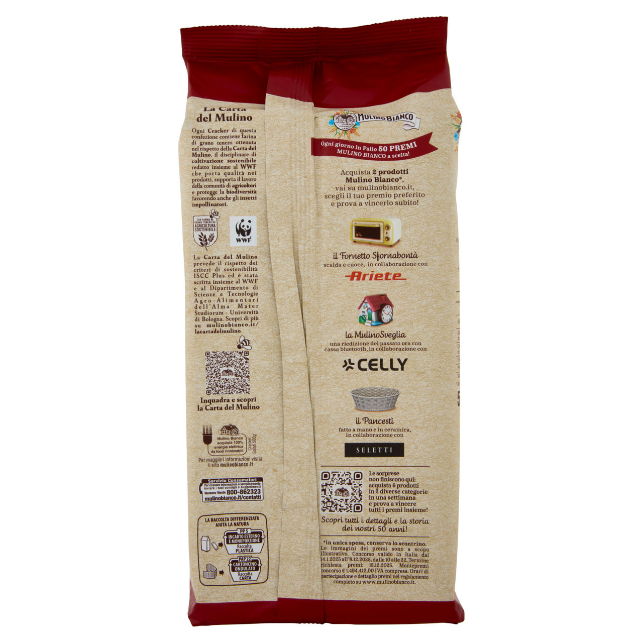 Cracker salati con lievito madre 20 pz 500 gr - Immagine 121