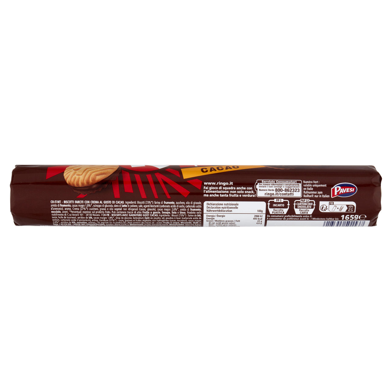 Biscotti ringo al cacao 165 gr - Immagine 61