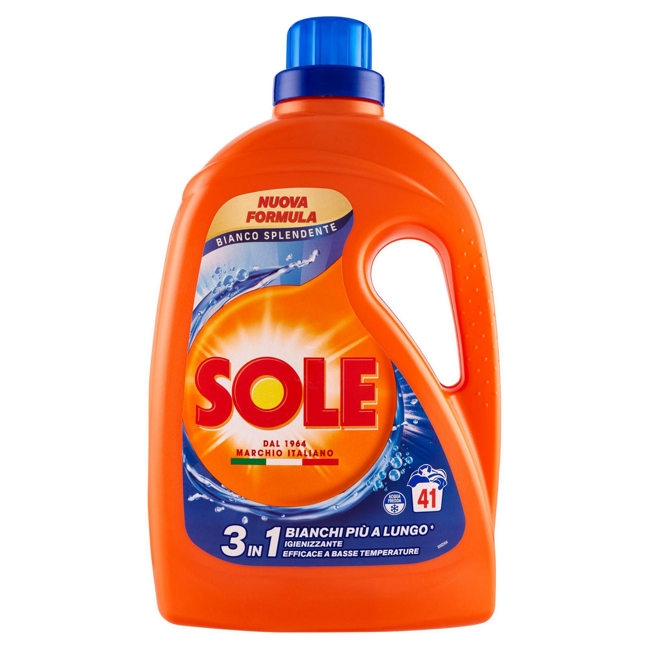 Detersivo lavatrice liquido bianco splendente 41 lavaggi