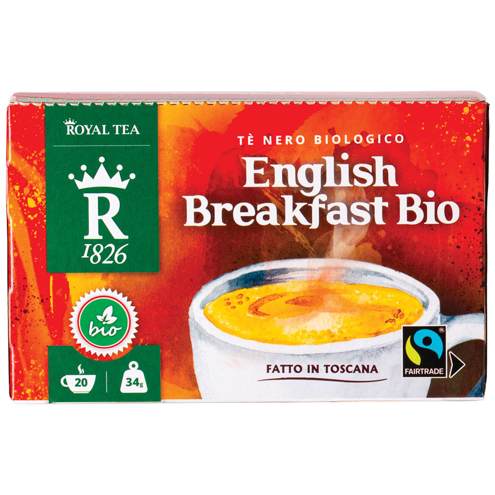 The English Breakfast bio 20 filtri - Immagine 01
