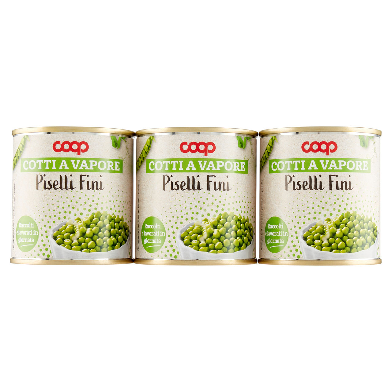 Piselli fini cotti al vapore coop cluster g150x3 sgocc.g140x3 - Immagine 11