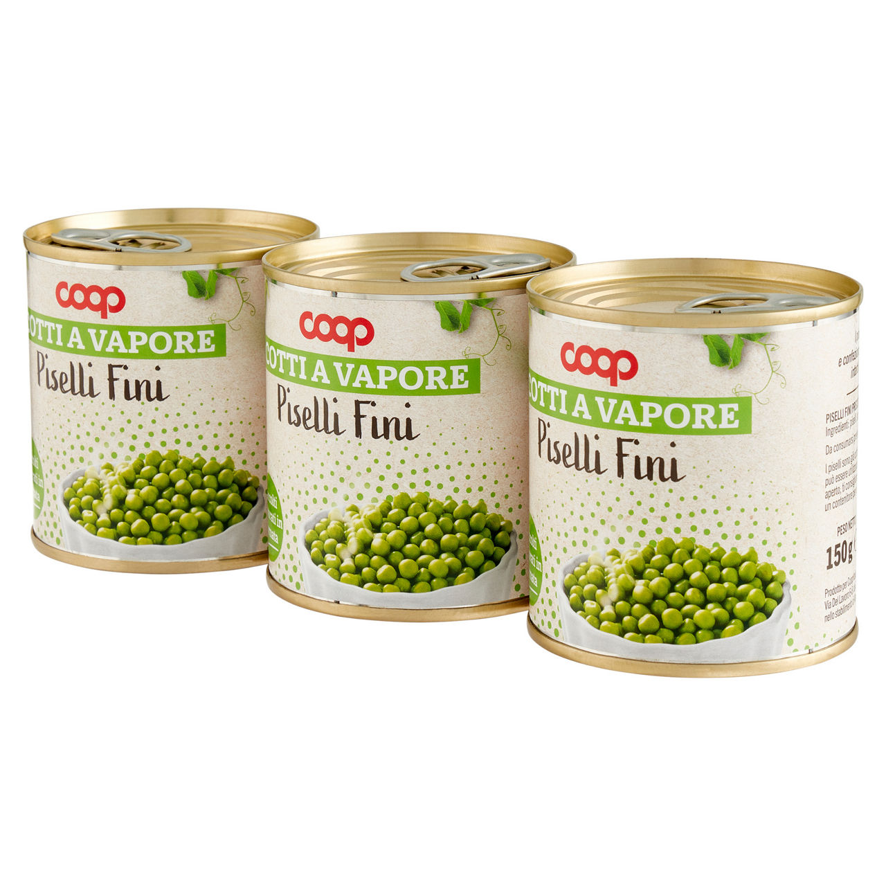 Piselli fini cotti al vapore coop cluster g150x3 sgocc.g140x3 - Immagine 21