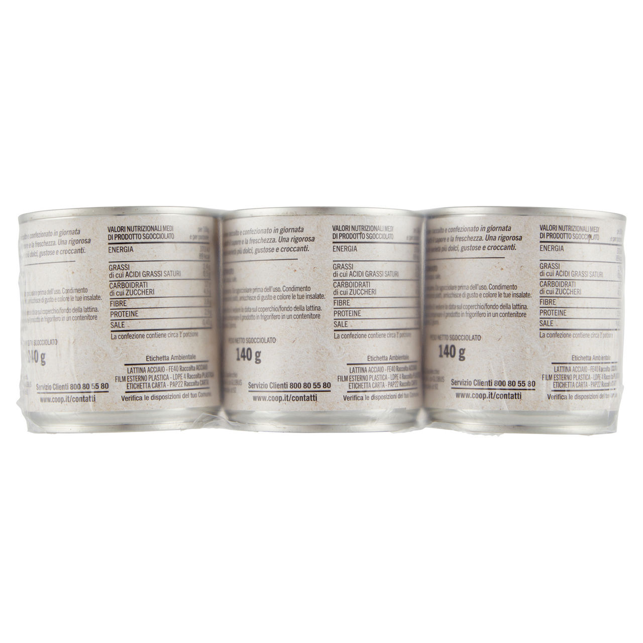 Mais dolce in grani cotti a vapore coop cluster g150x3 sgocc.g140x3 - Immagine 61