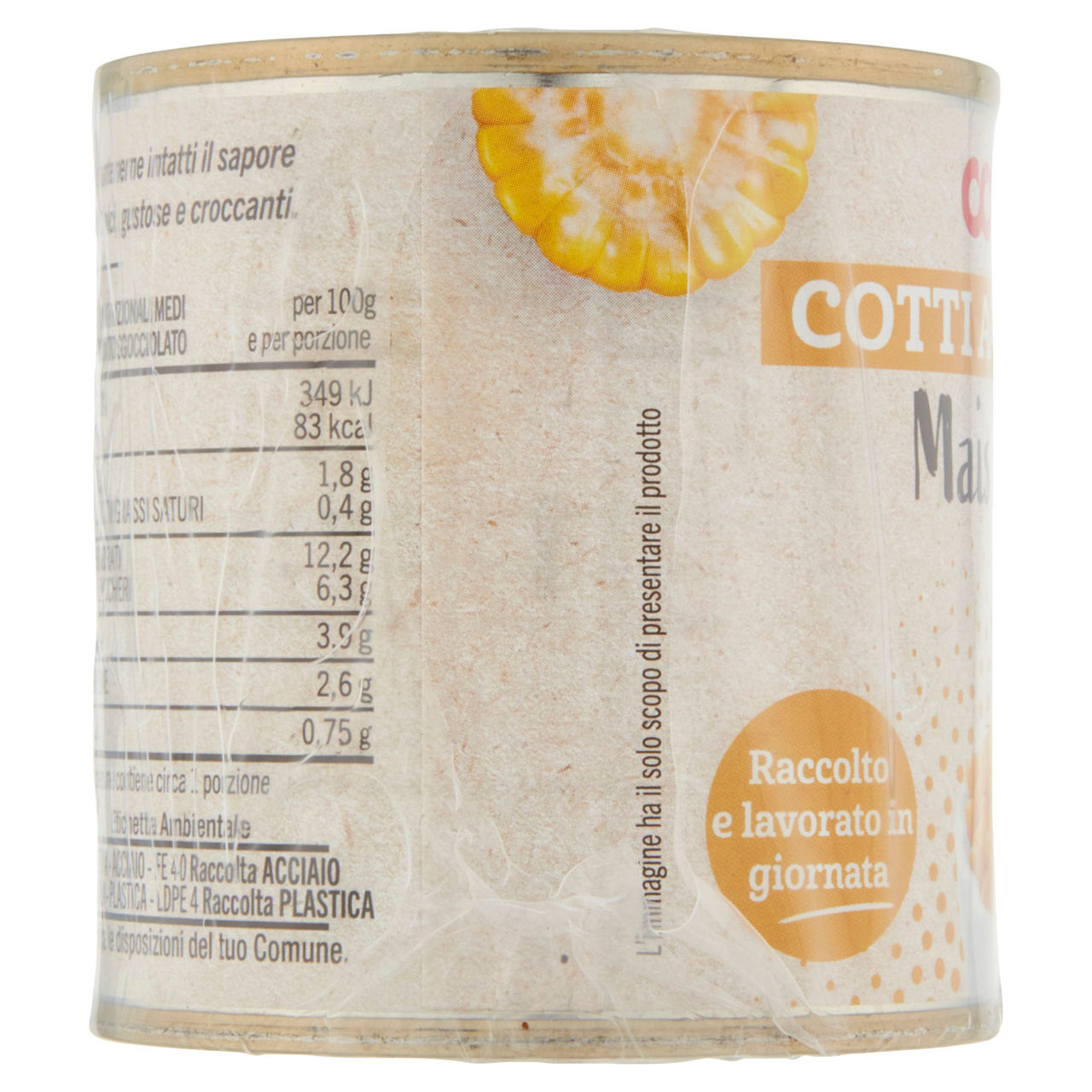 Mais dolce in grani cotti a vapore coop cluster g150x3 sgocc.g140x3 - Immagine 41
