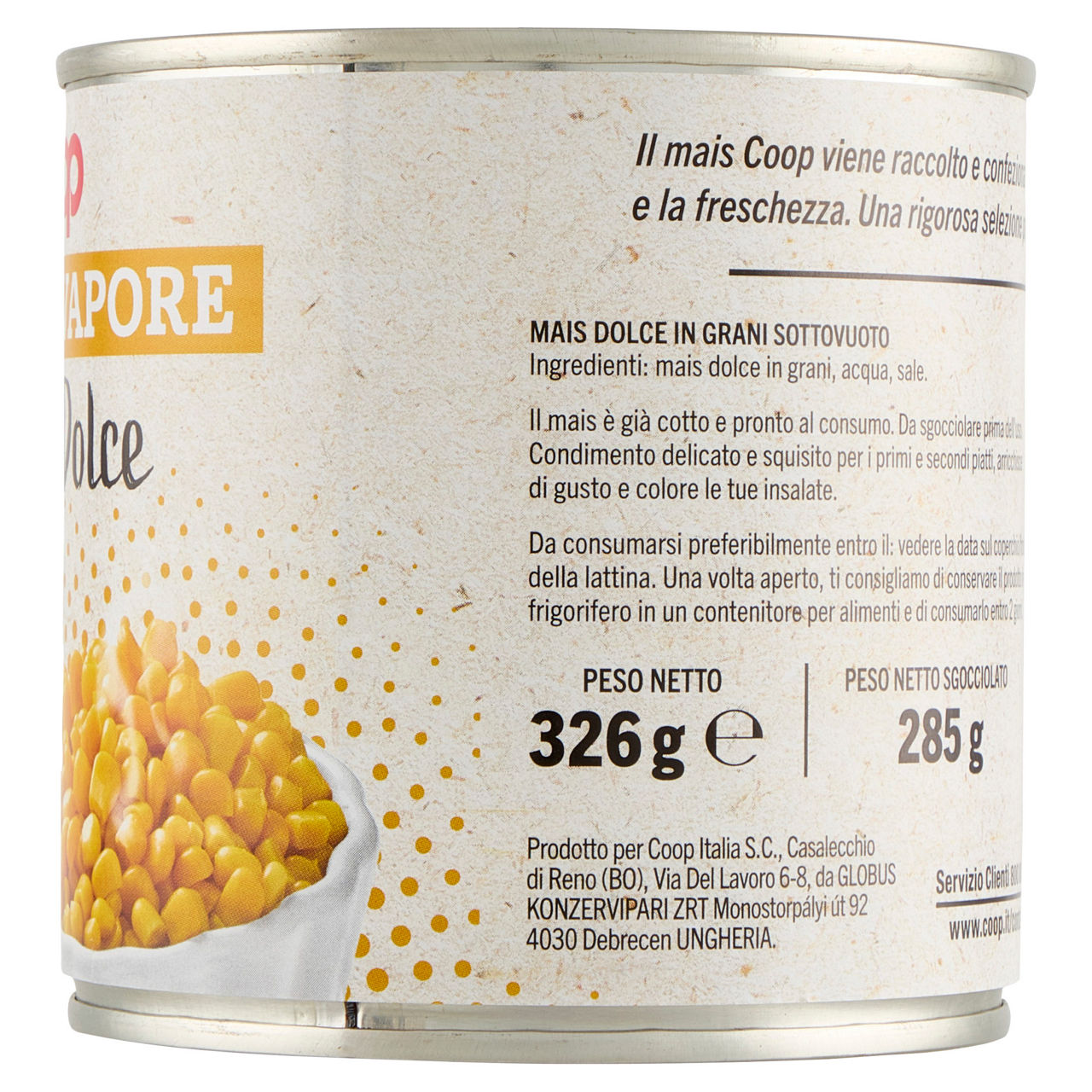 Mais dolce cotto a vapore 285 gr - Immagine 71