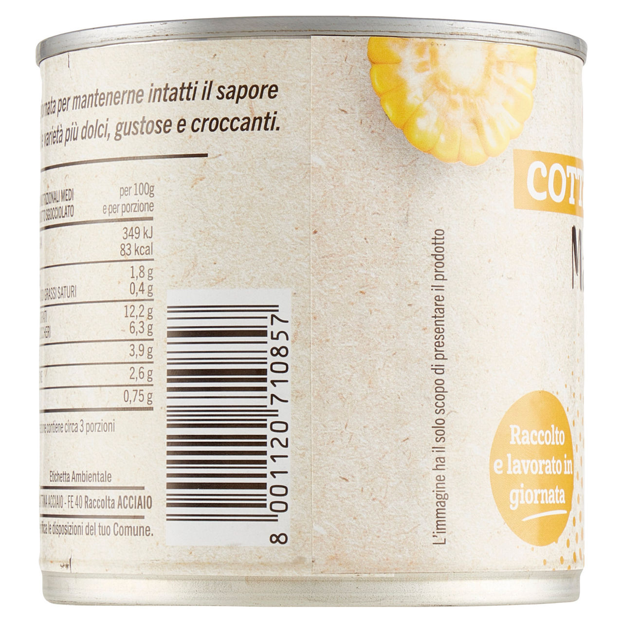 Mais dolce cotto a vapore 285 gr - Immagine 21