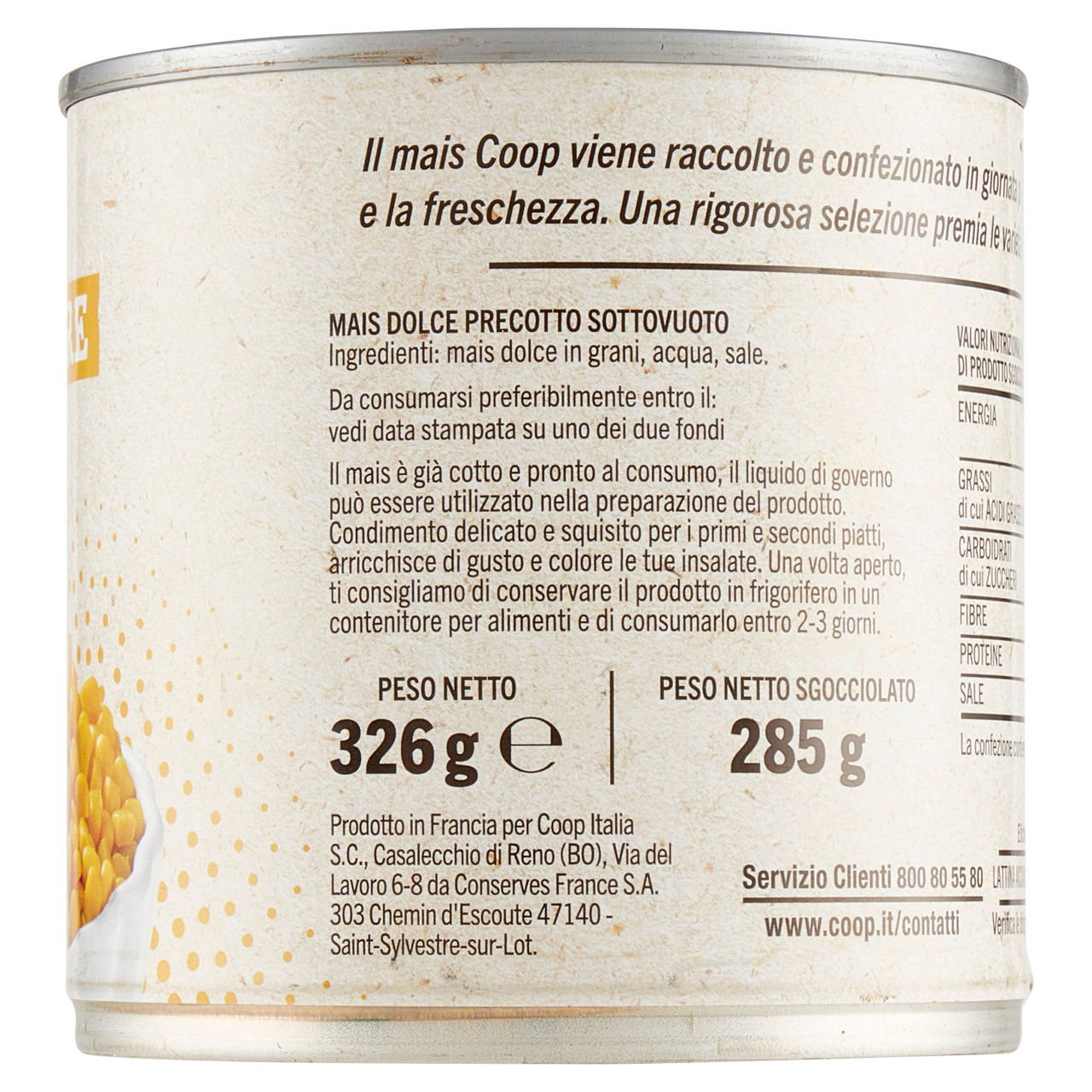 Mais dolce cotto a vapore 285 gr - Immagine 61