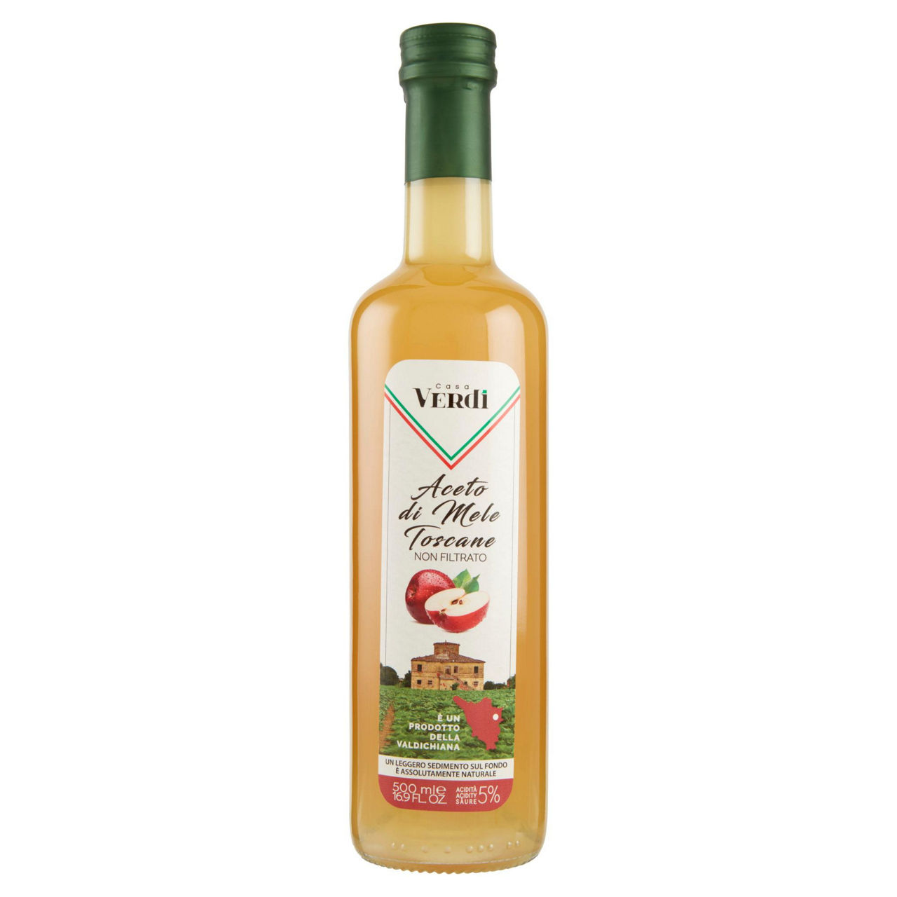 Aceto di mele toscane 500 ml - Immagine 01