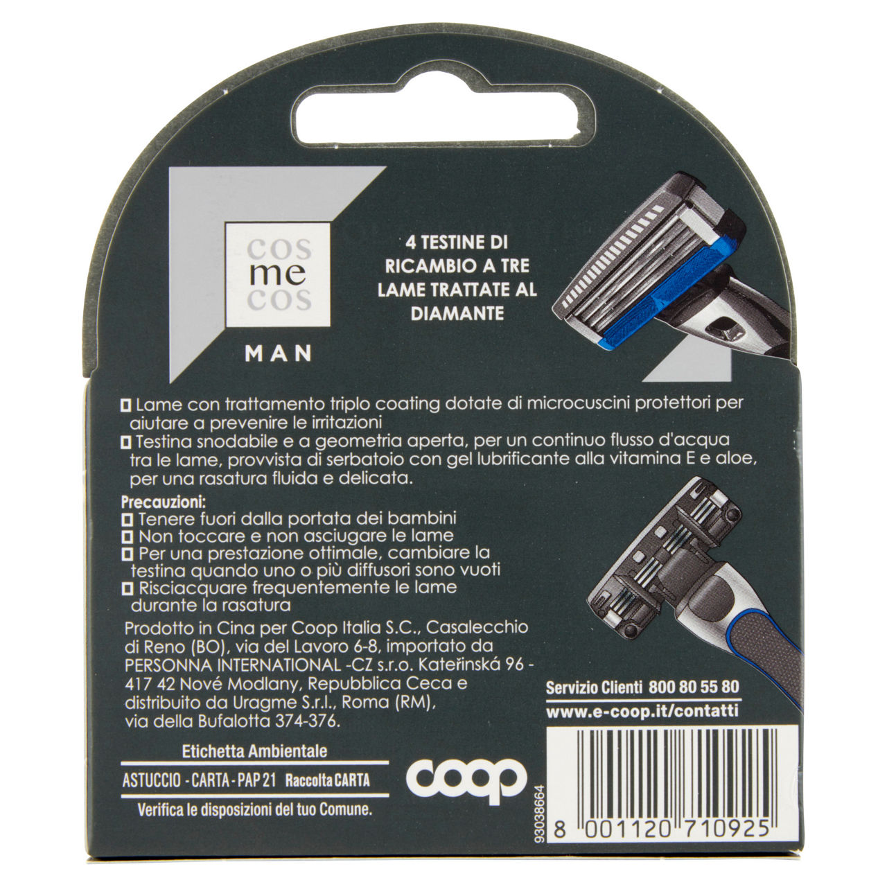 Testine di ricambio 3 lame 4 pz - Immagine 31
