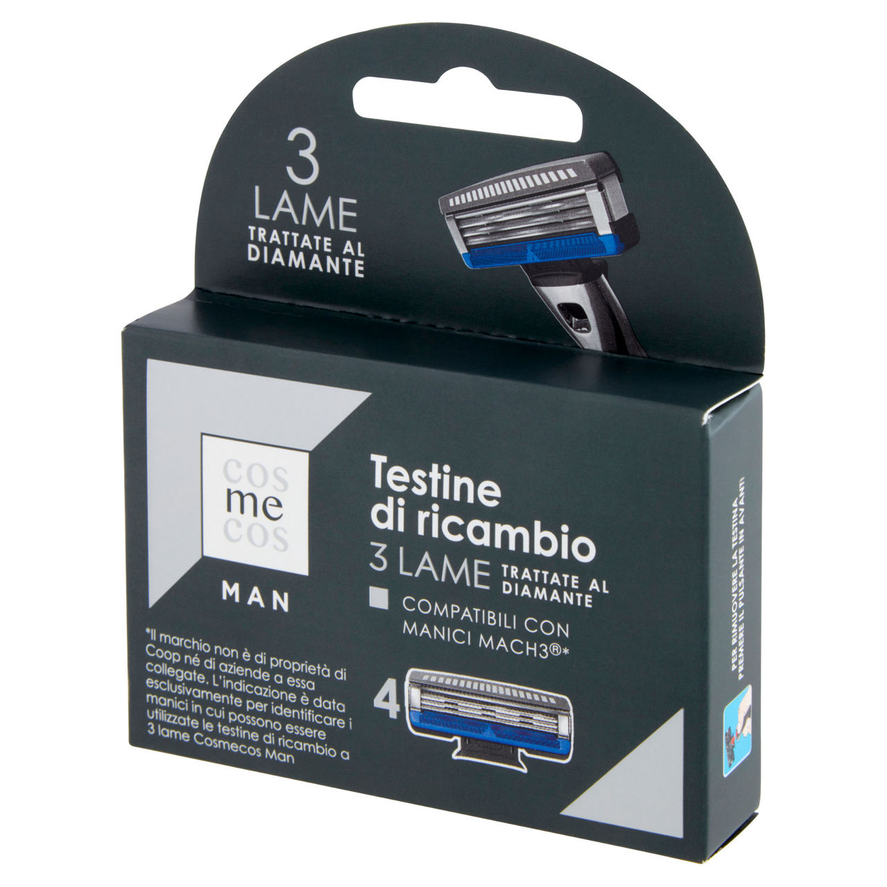 Testine di ricambio 3 lame 4 pz - Immagine 11