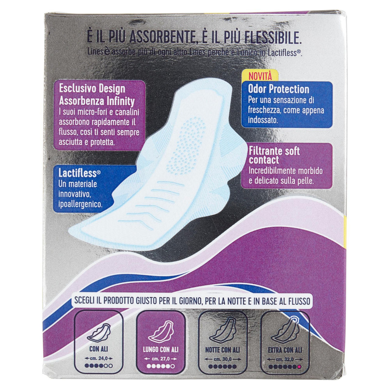 Assorbenti in Lactifless lunghi con ali 9 pz + 2 gratis - Immagine 11