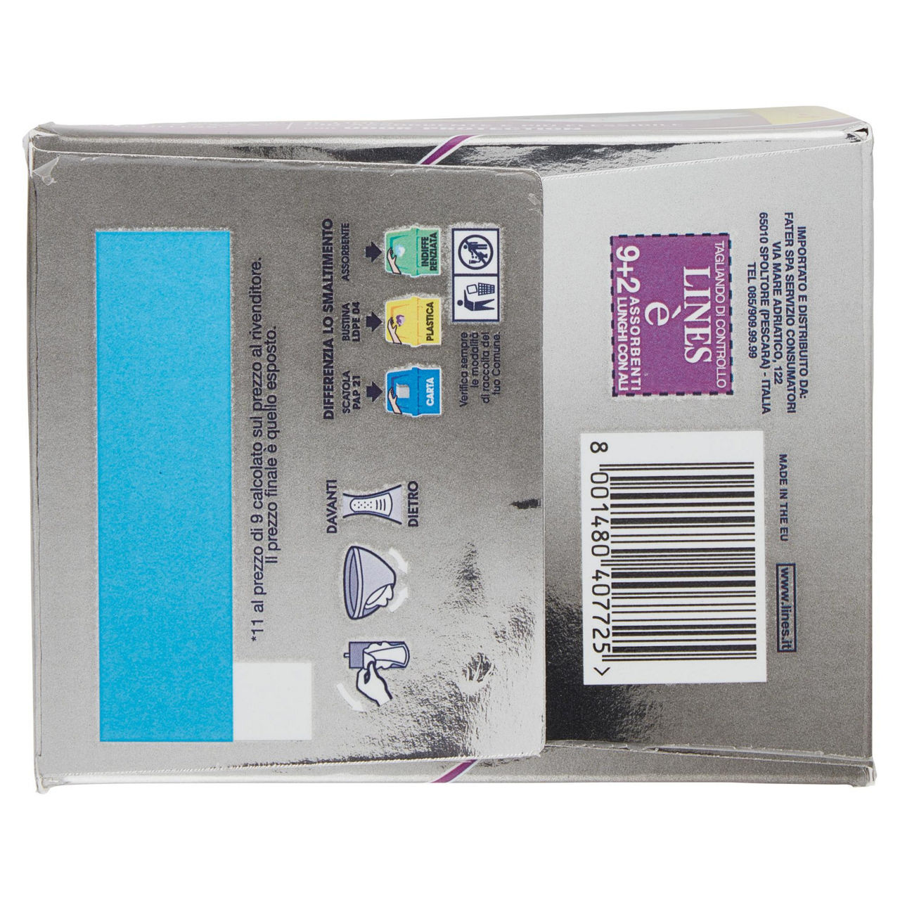 Assorbenti in Lactifless lunghi con ali 9 pz + 2 gratis - Immagine 51