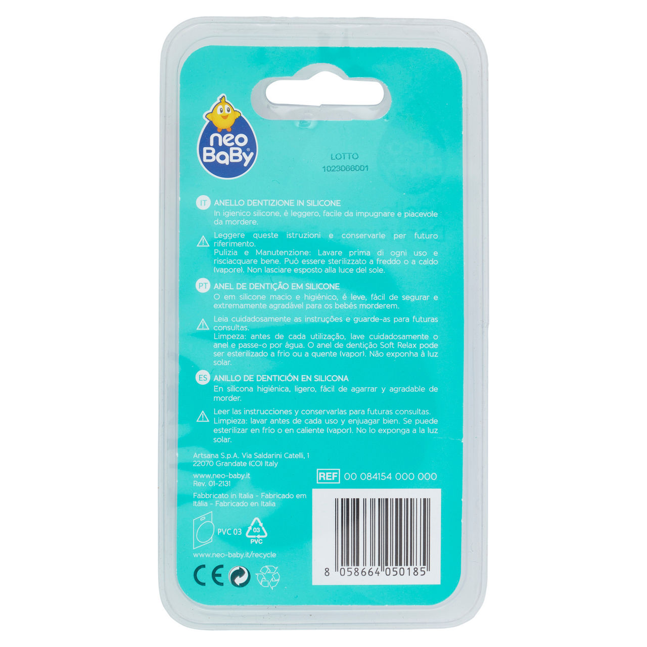 Anello dentizione in silicone neo baby 2 m+ - Immagine 21