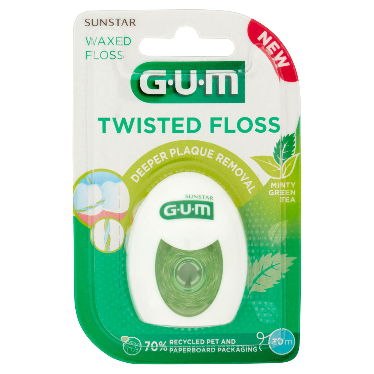 Filo interdentale Twisted Floss 30 mt - Immagine 01