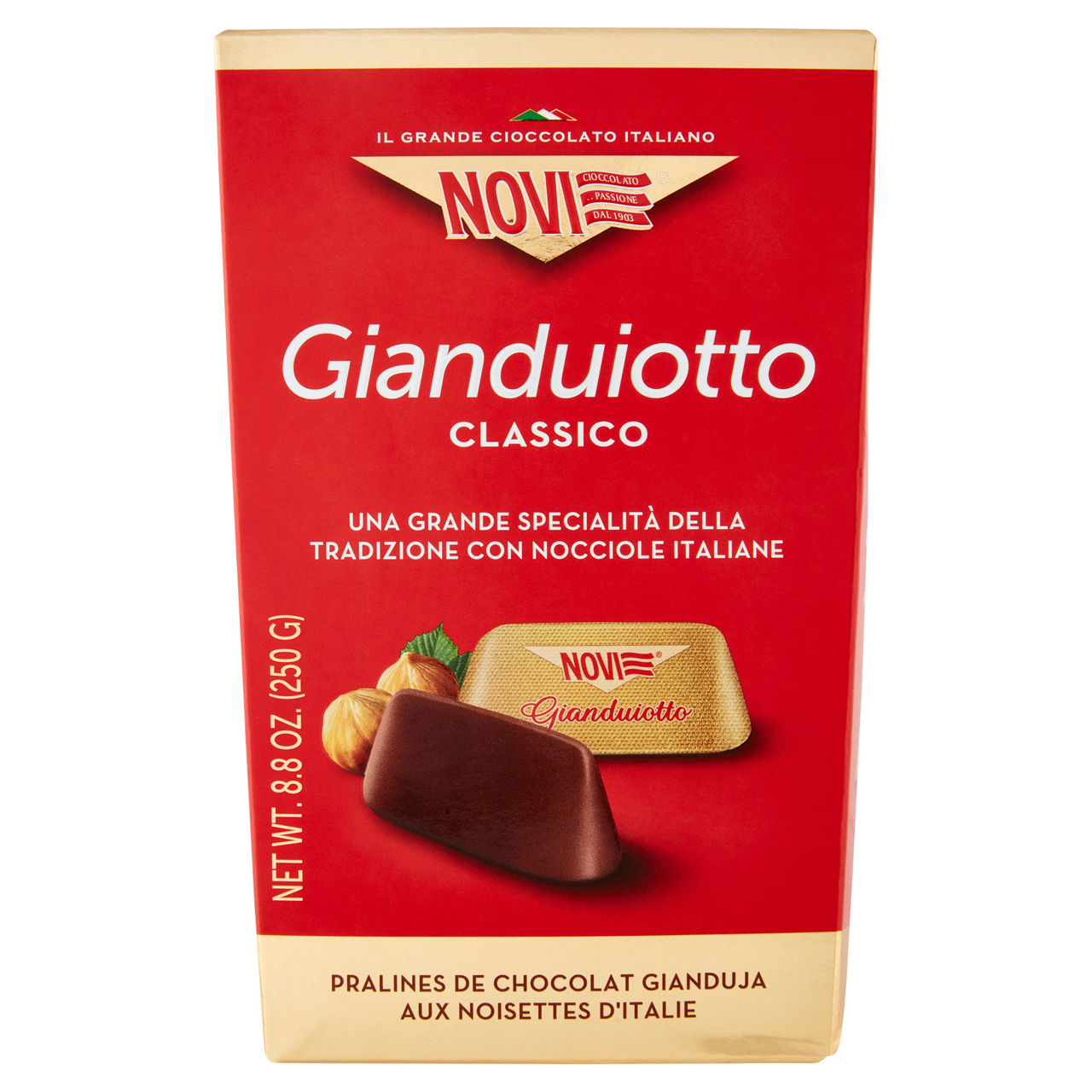 Cioccolatini gianduiotto classico 250 gr - Immagine 01