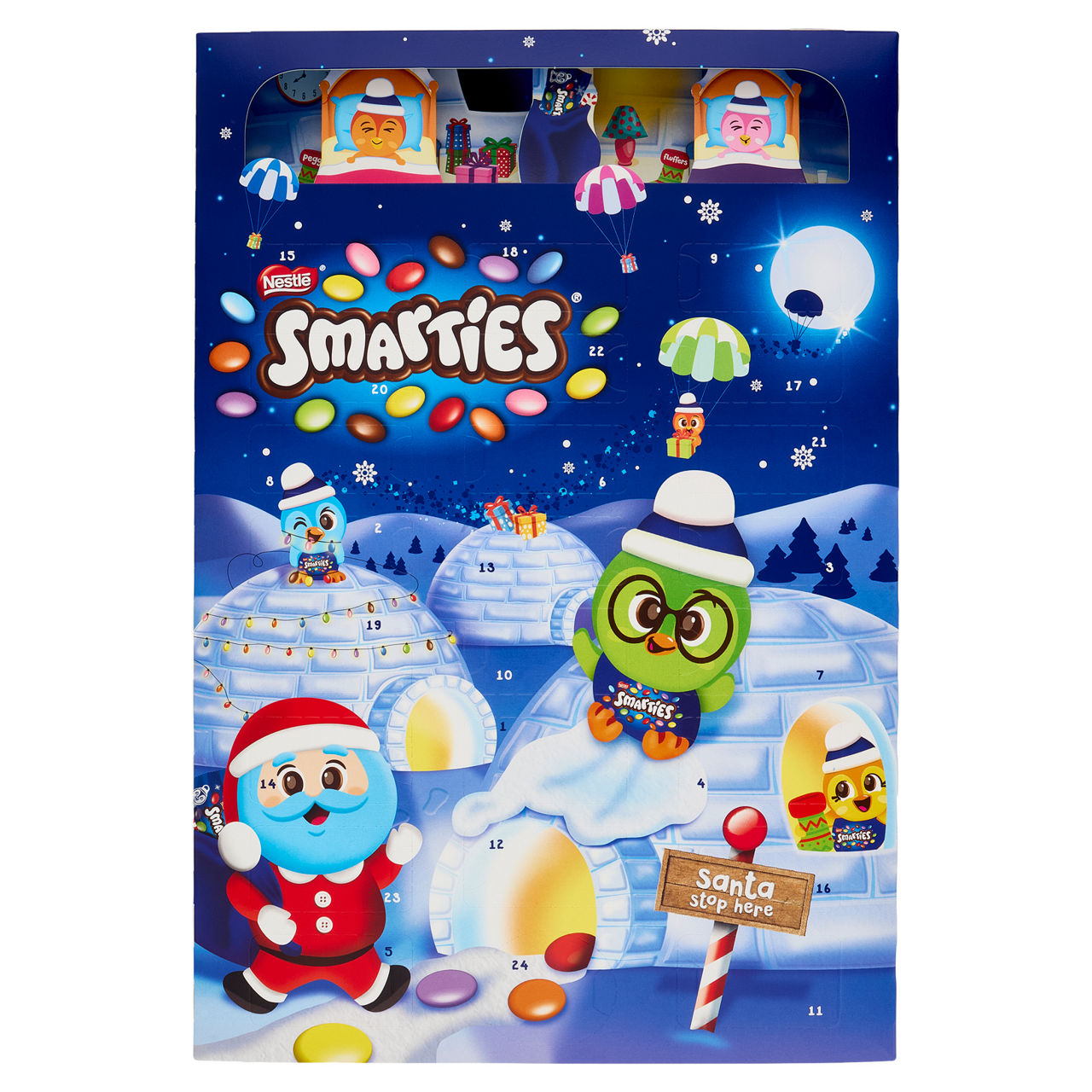 Calendario avvento smarties 200 gr - Immagine 01