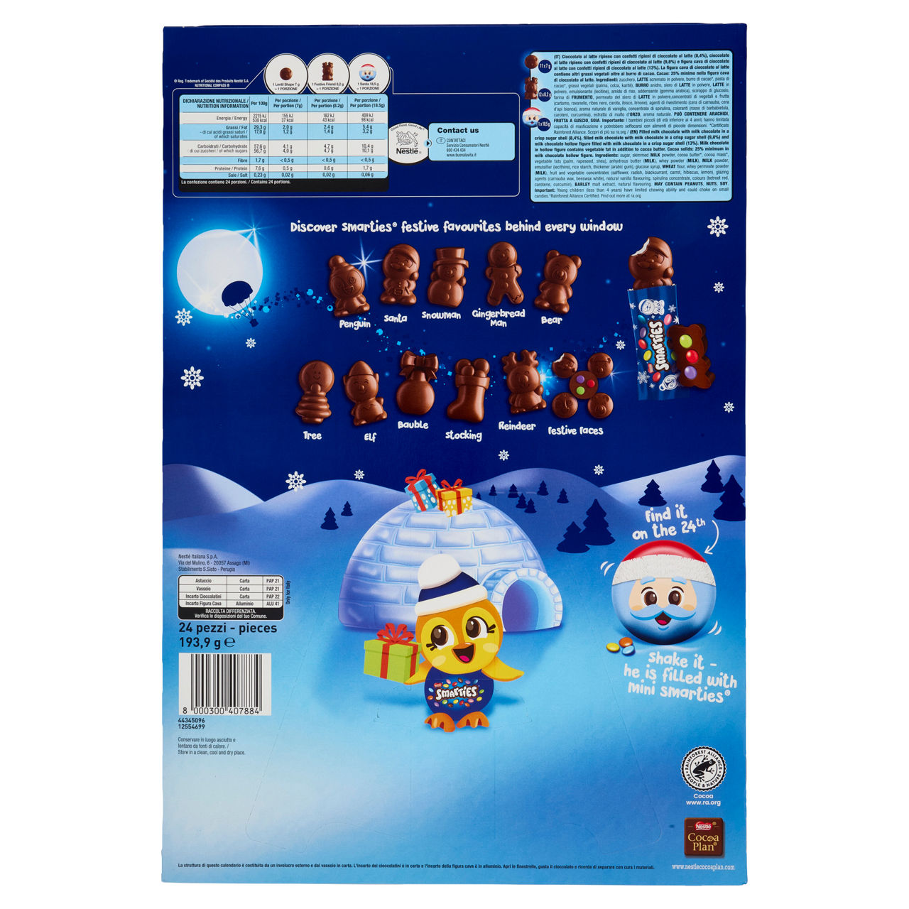 Calendario avvento smarties 200 gr - Immagine 21
