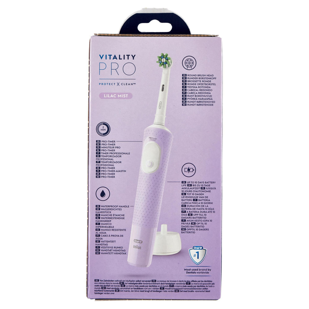 Spazzolino elettrico Vitality Pro lilla 1 pz - Immagine 21